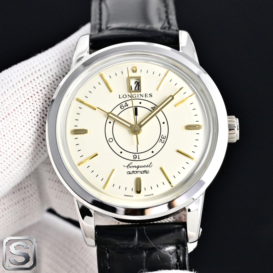 Longines Conquest 40mm White / Gold - watch0039 - Image 2