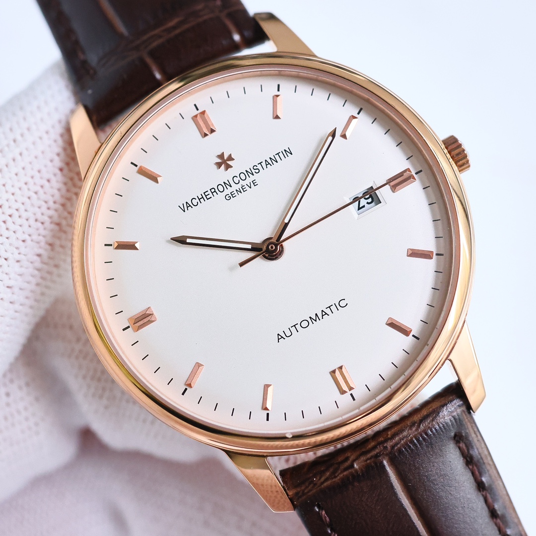 Vacheron Constantin Watch 40mm White / Gold - watch0095 - Image 2