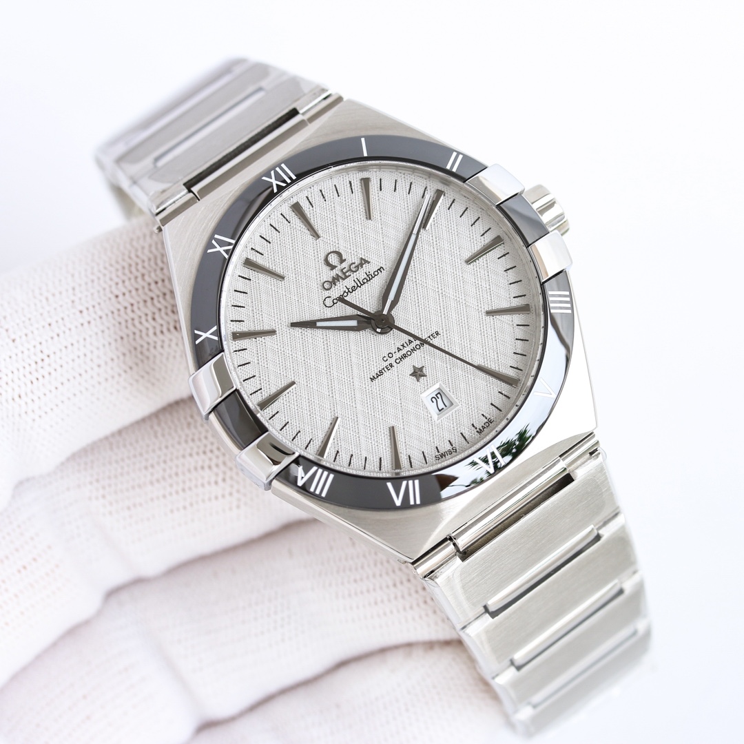 Omega Constellation 41mm Silver - watch0100 - Image 2