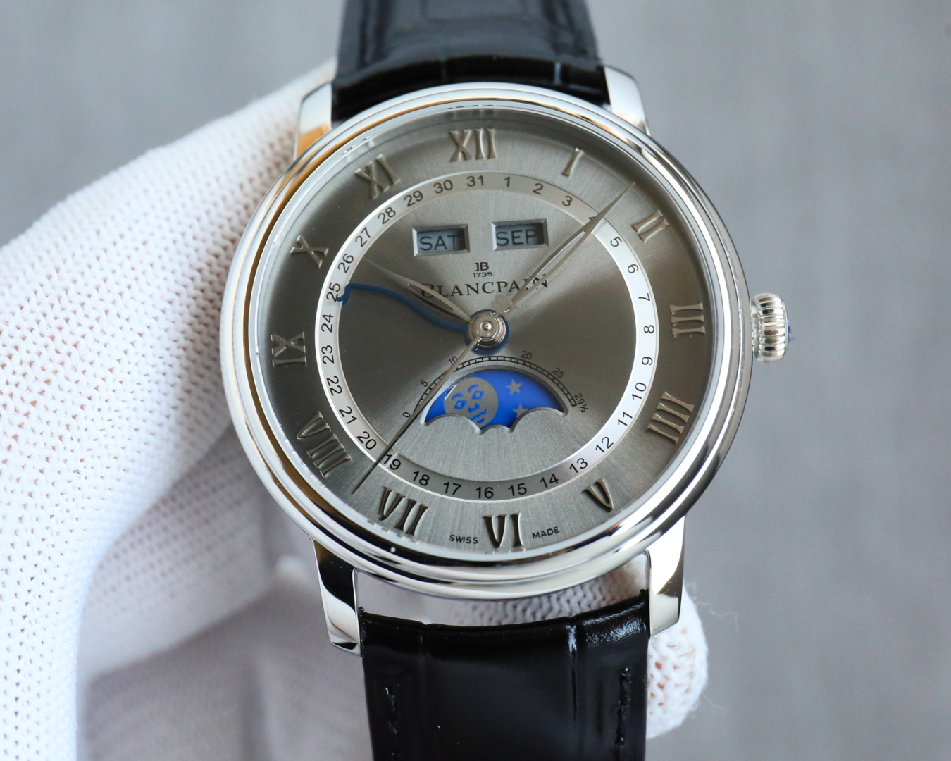 Blancpain Watch 40mm White / Gold - watch0119 - Image 2