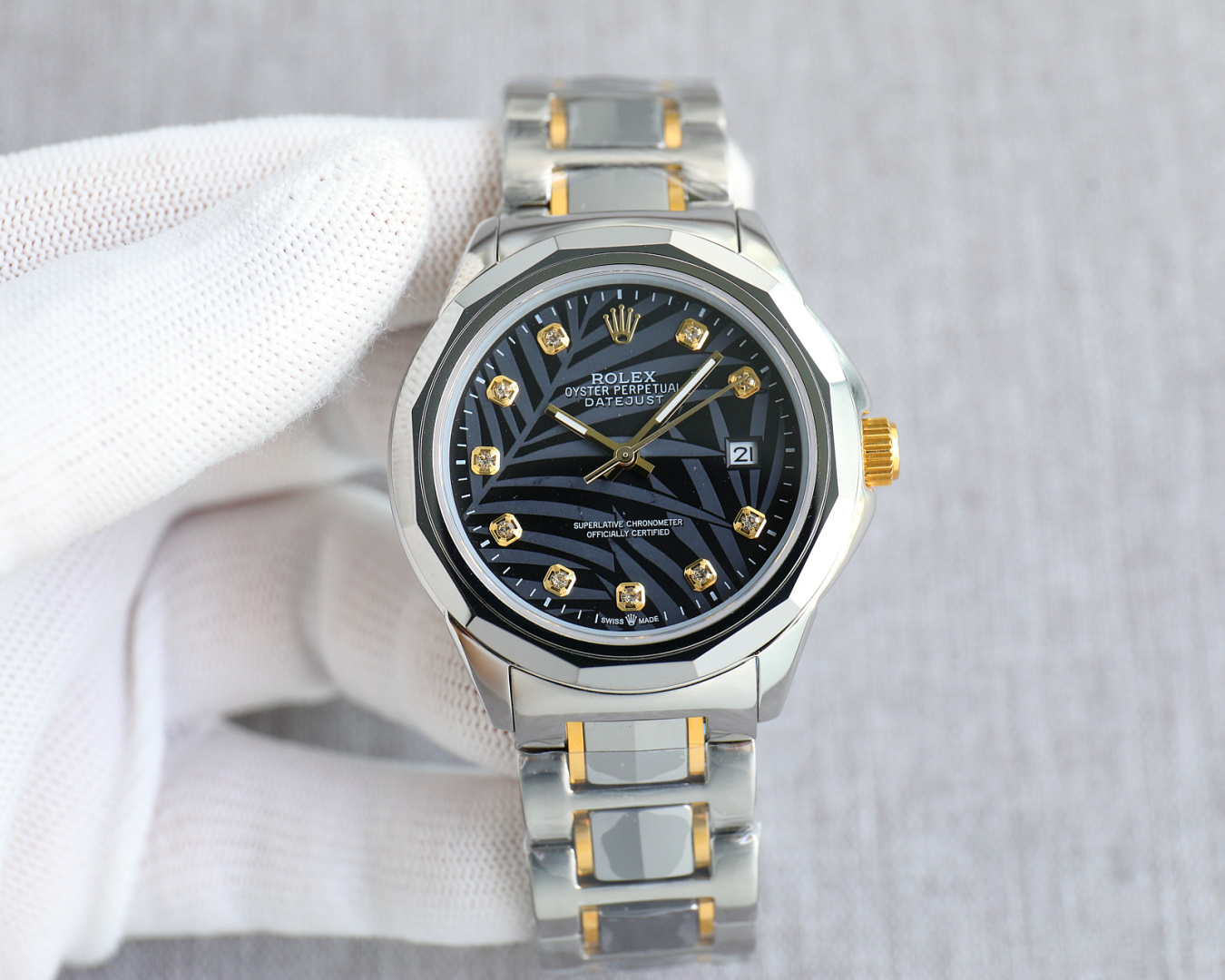 Rolex Watch Silver - watch0137 - Image 2