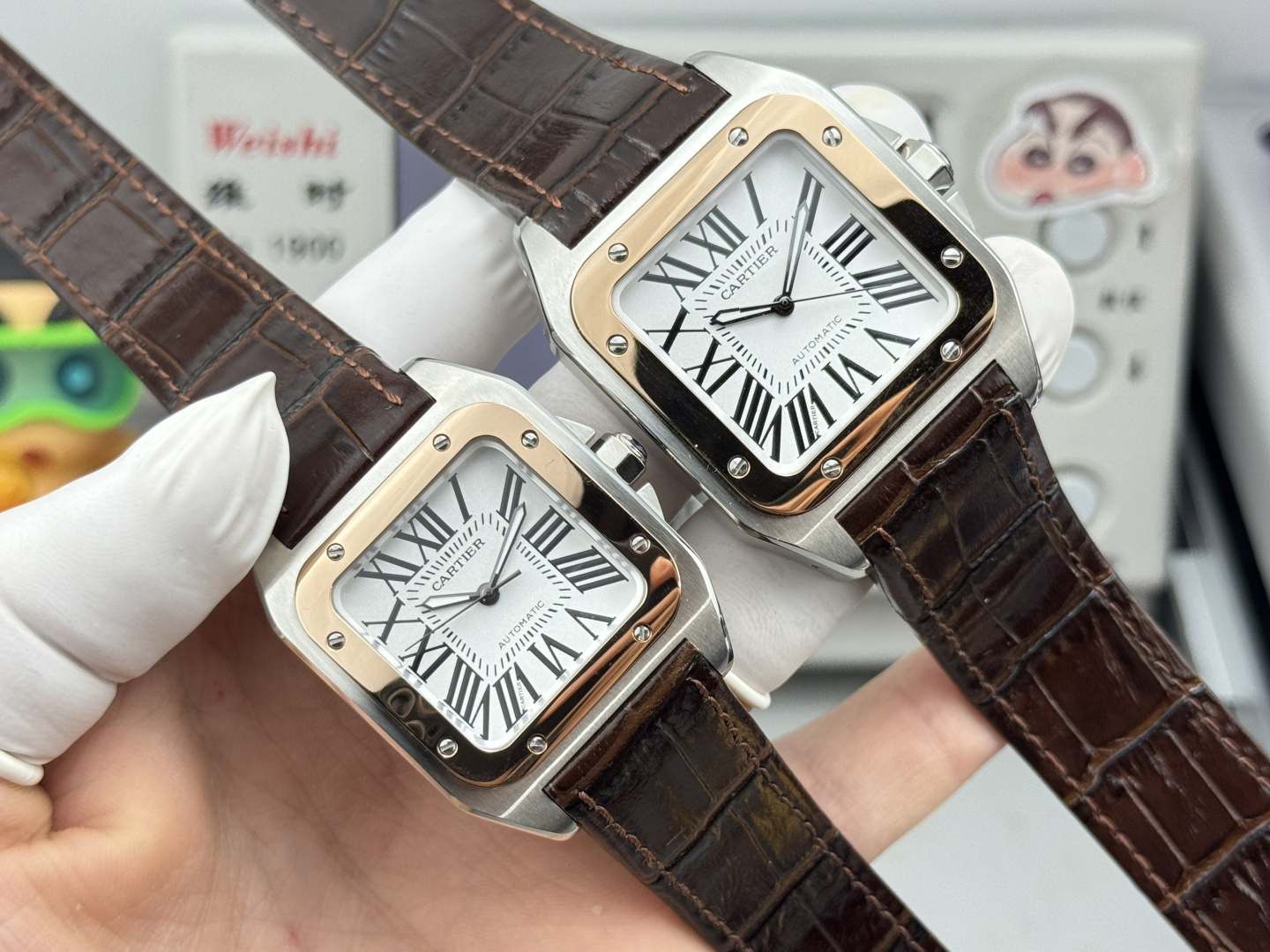 Cartier Santos 41.3mm - watch0163 - Image 2