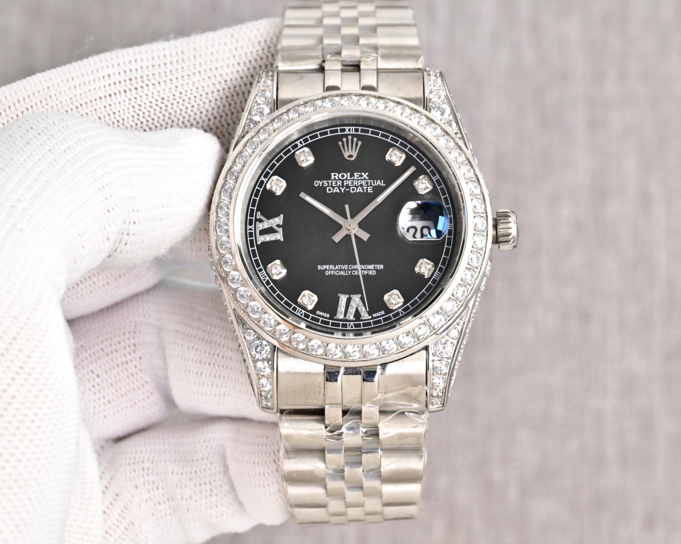 Rolex Watch 41mm White / Gold - watch0173 - Image 2