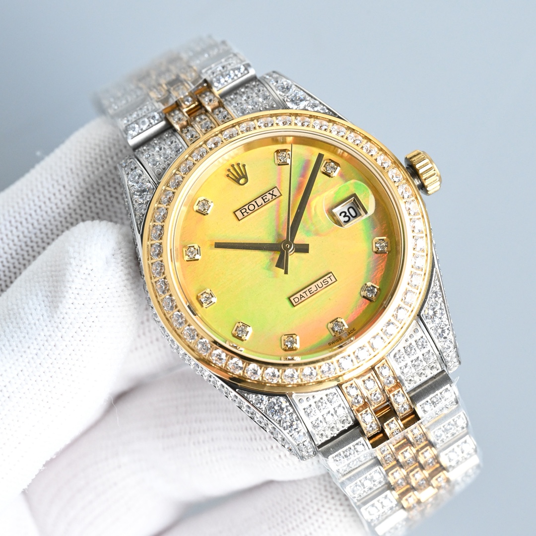 Rolex Datejust 41mm Silver - watch0190 - Image 2