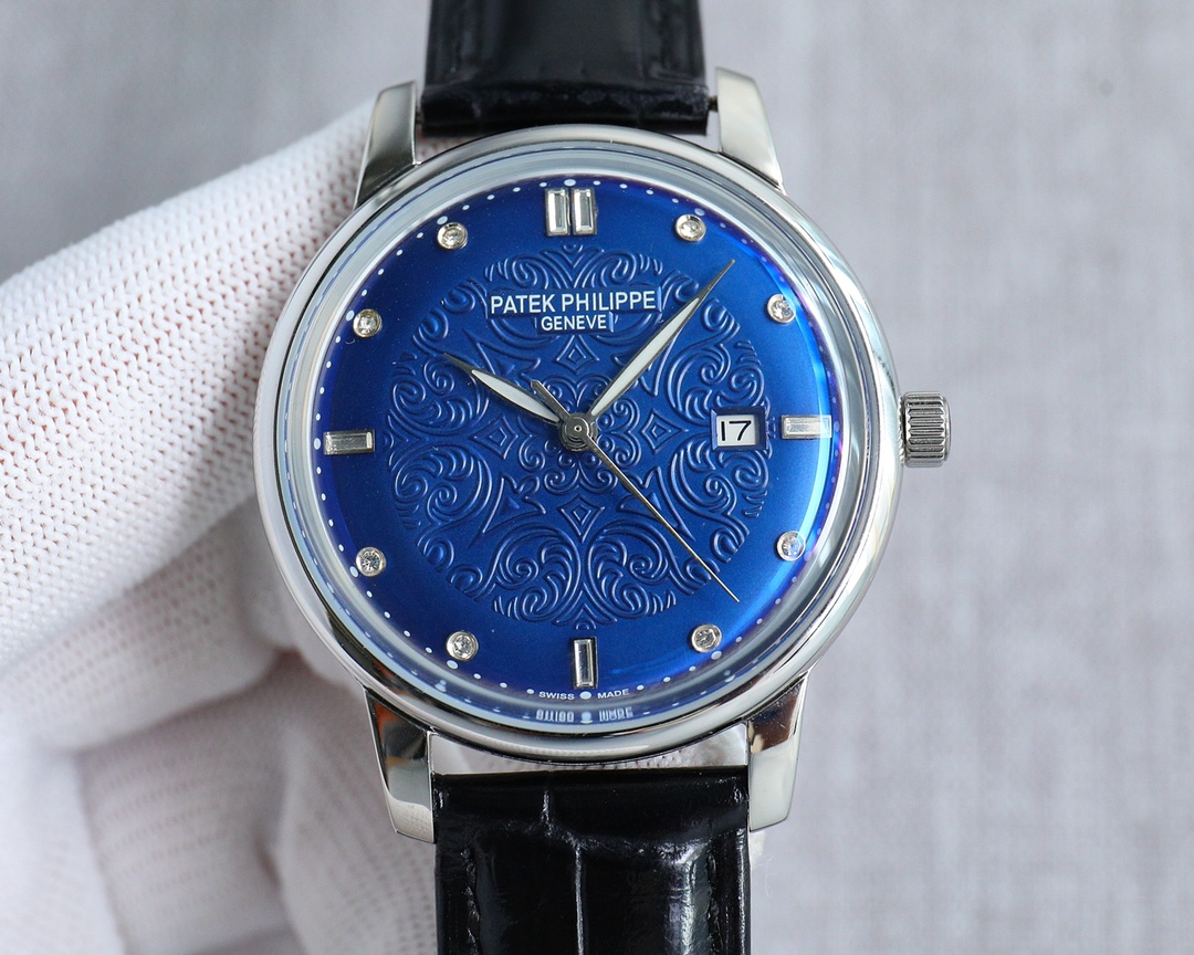 Patek Philippe Watch 42mm White / Gold - watch0191 - Image 2