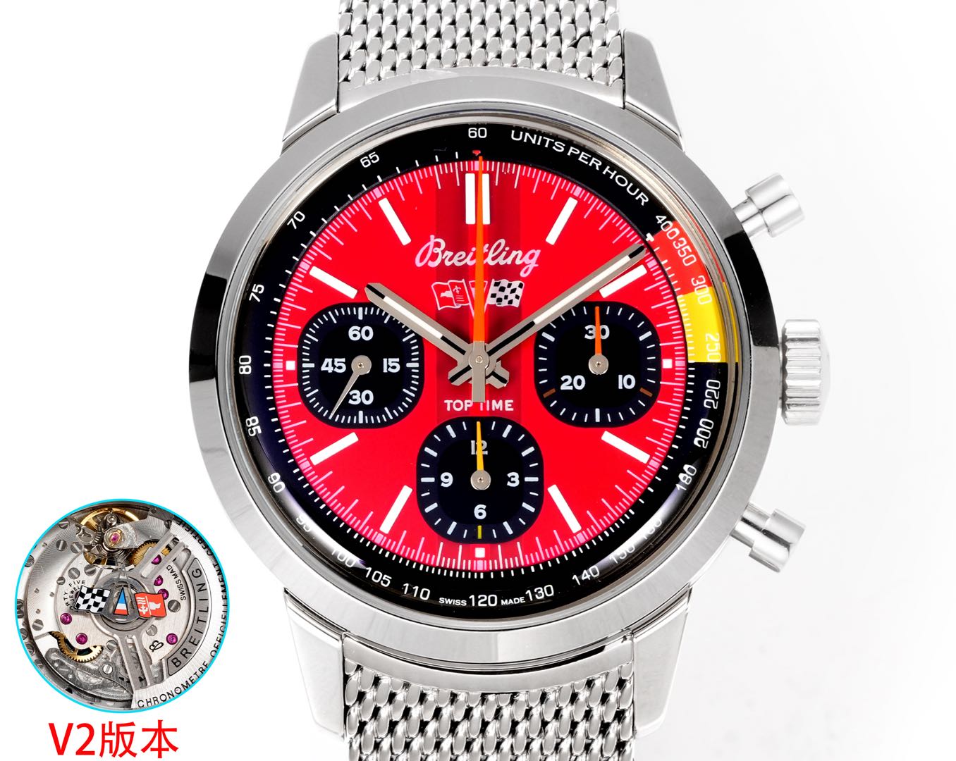 Breitling Navitimer 41mm Black / White - watch0193 - Image 2
