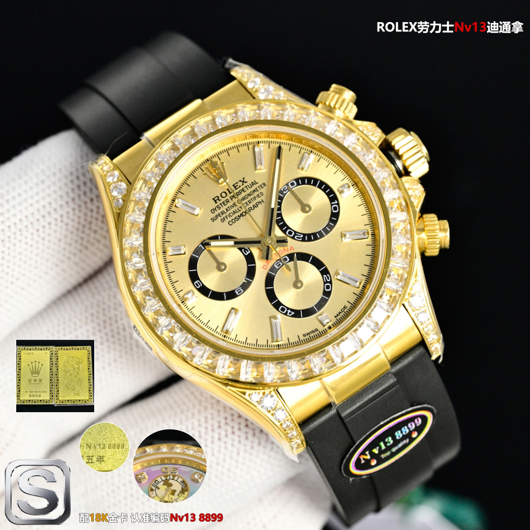 Rolex Daytona 40mm Silver - watch0202 - Image 2