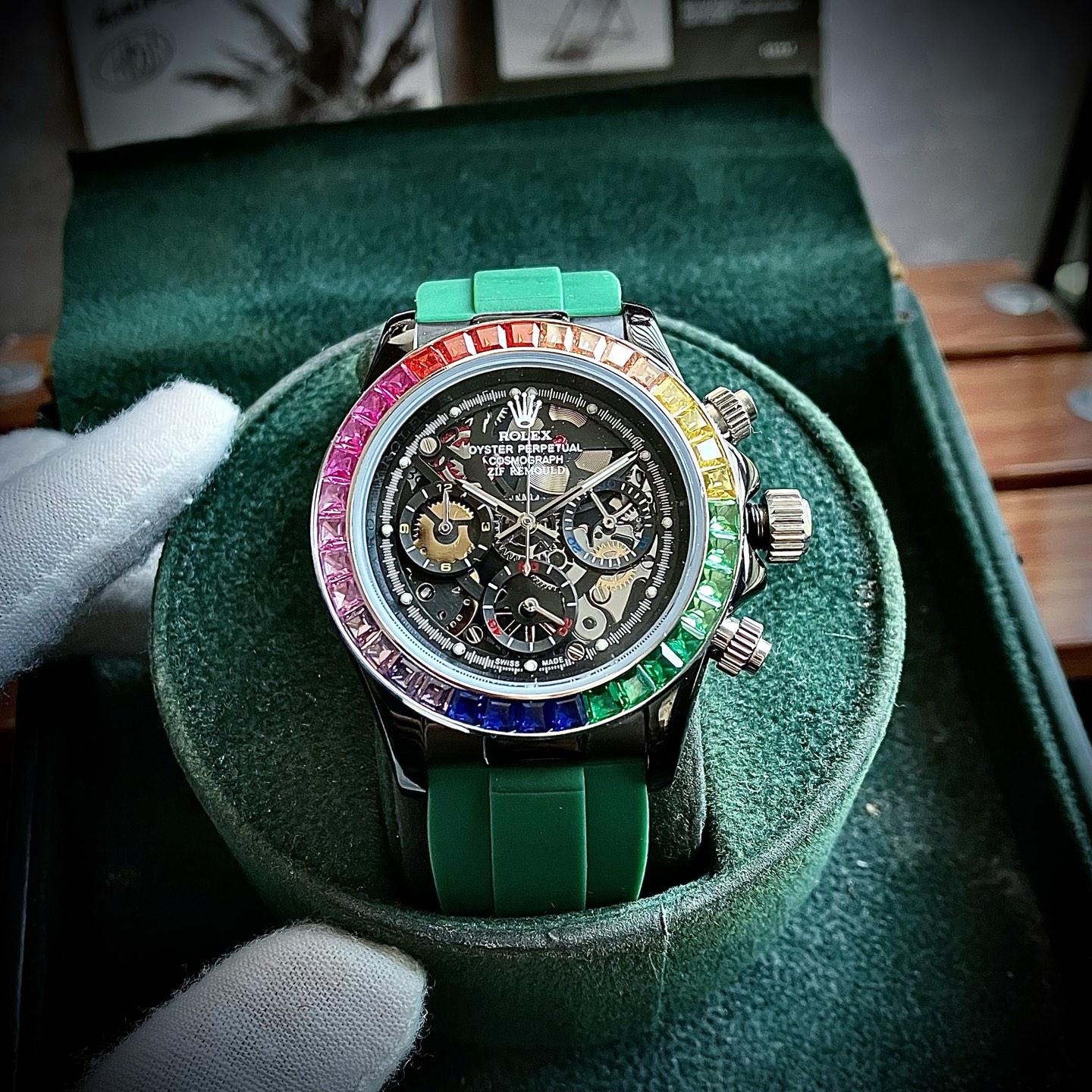 Rolex Daytona 43mm Silver - watch0209 - Image 2