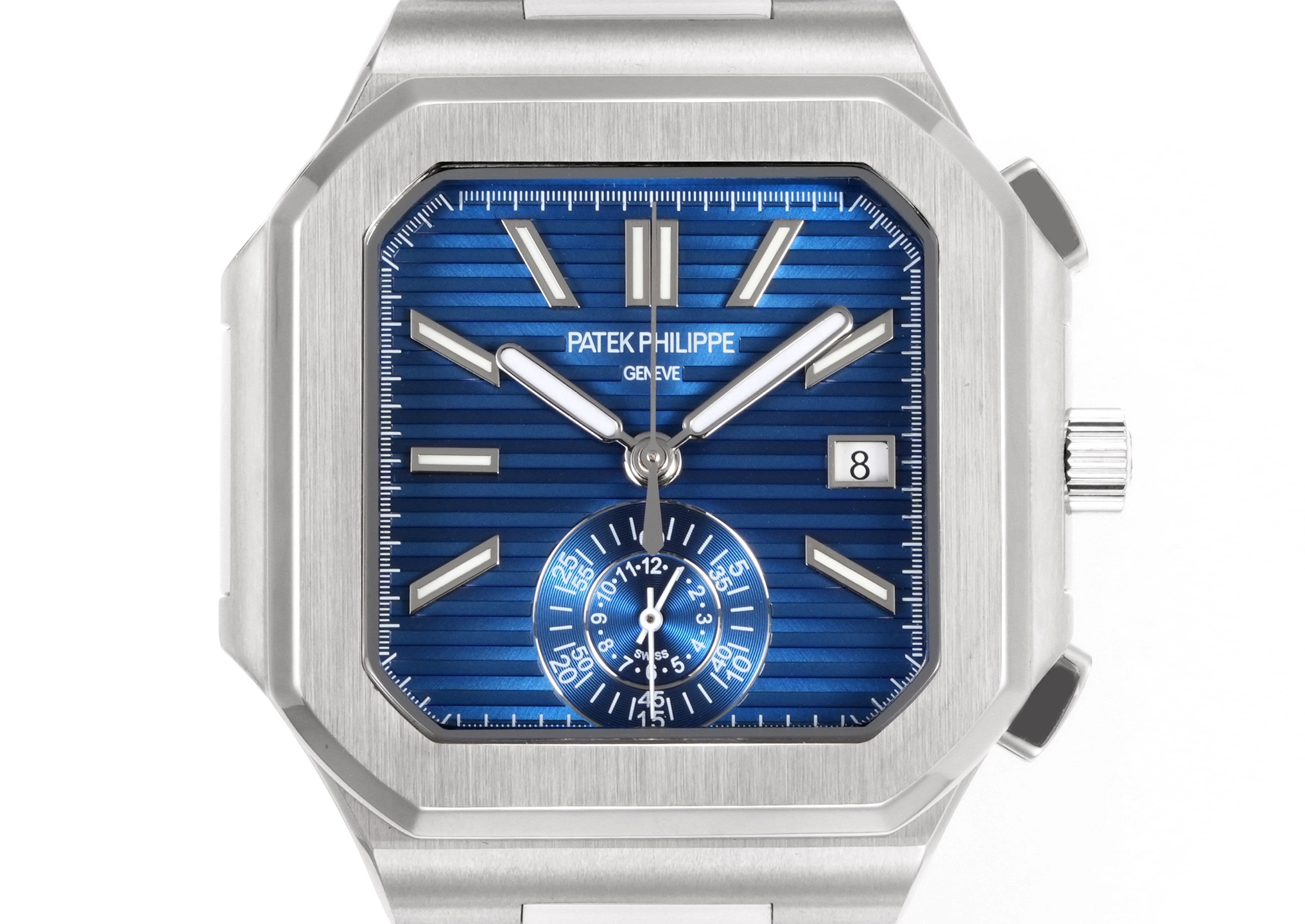 Patek Philippe Nautilus 44mm White - watch0222 - Image 2