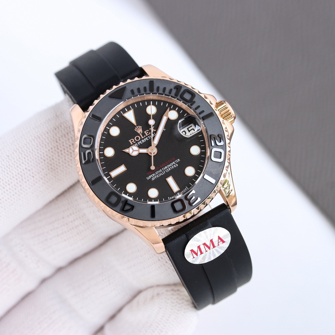 Rolex Yacht-Master 37mm Silver - watch0224 - Image 2