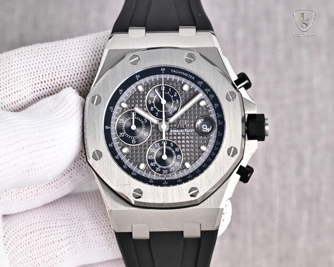 Audemars Piguet Royal Oak Silver - watch0239 - Image 2