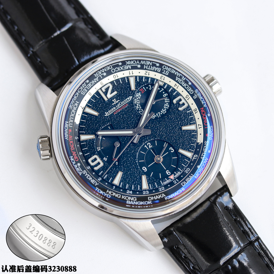 Jaeger-LeCoultre Watch 42mm Black / White - watch0240 - Image 2