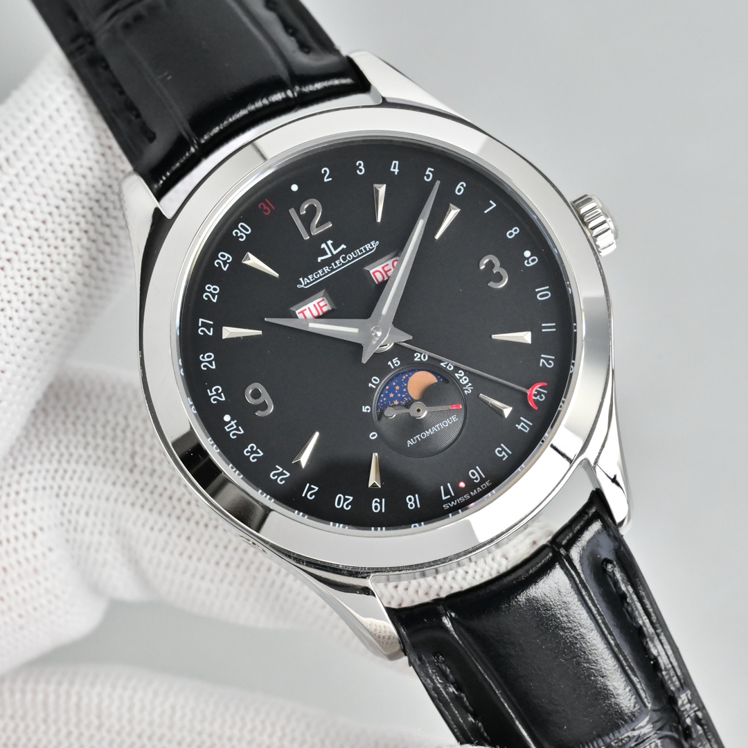 Jaeger-LeCoultre Watch 39mm White / Rose Gold - watch0254 - Image 2