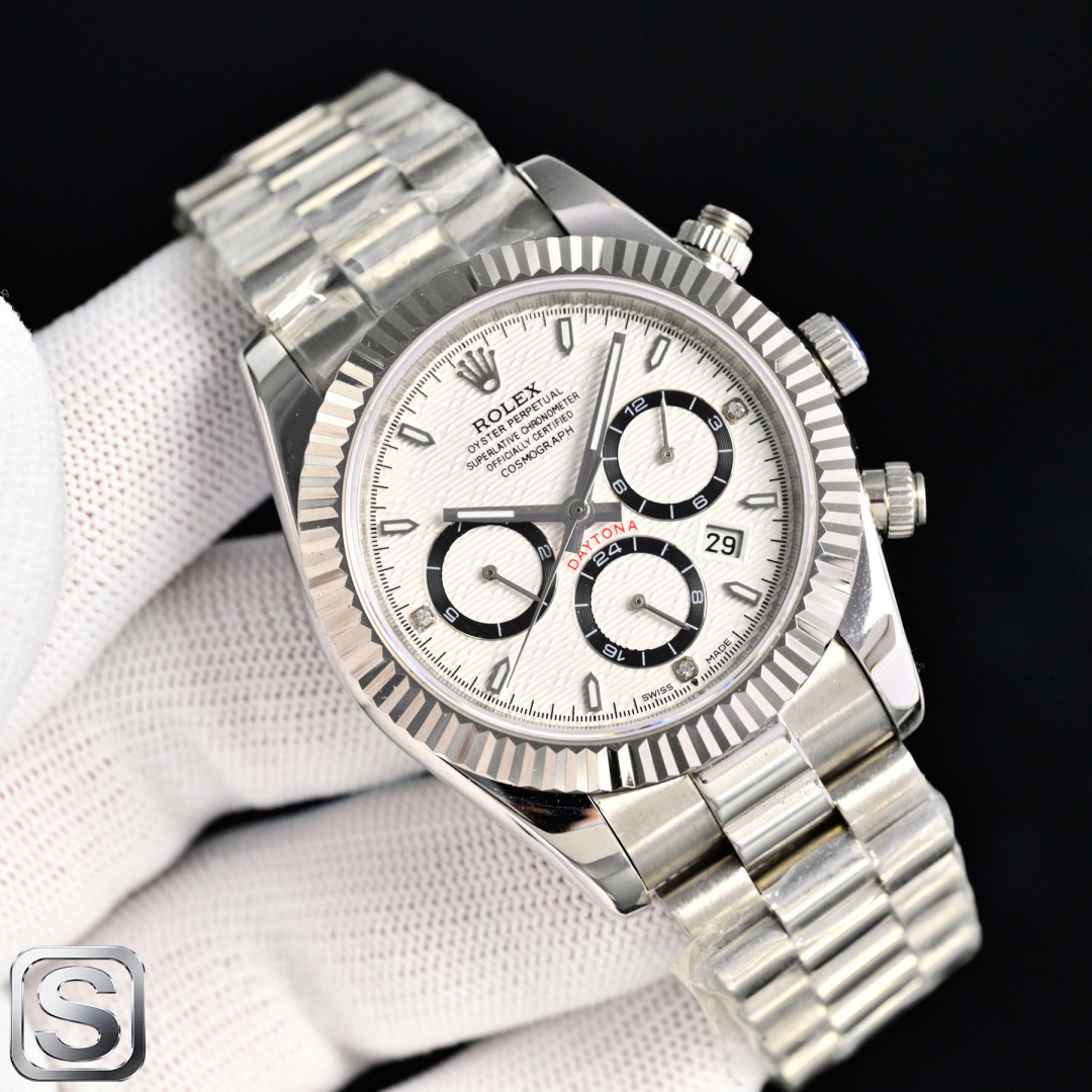 Rolex Datejust 41mm Silver - watch0260 - Image 2