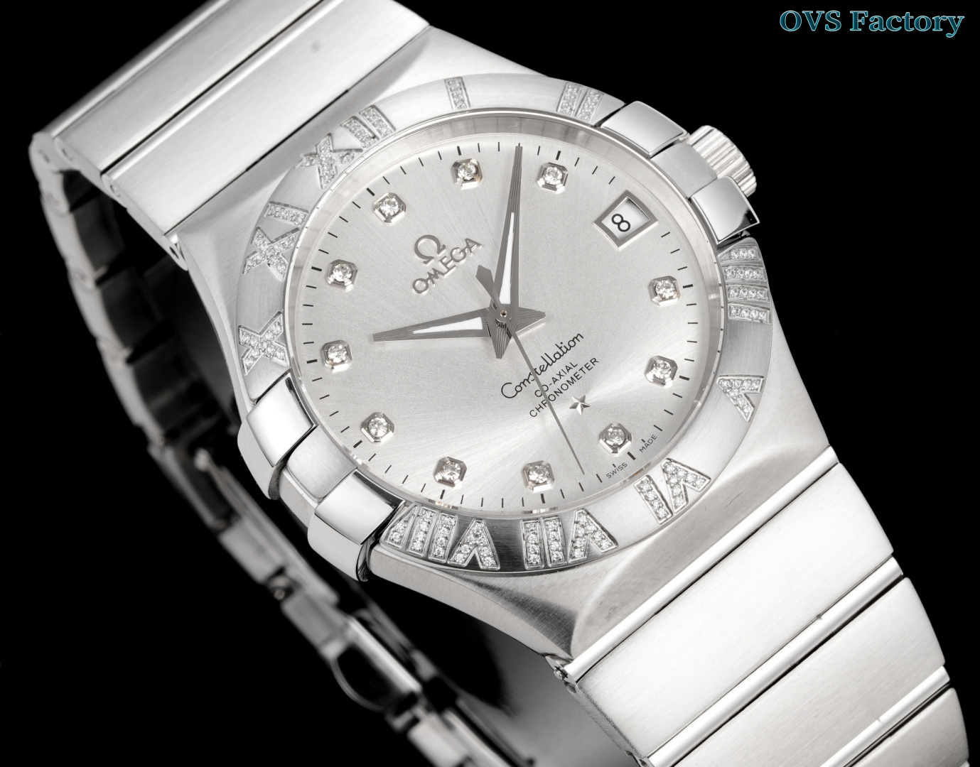Omega Constellation 38mm White - watch0269 - Image 2