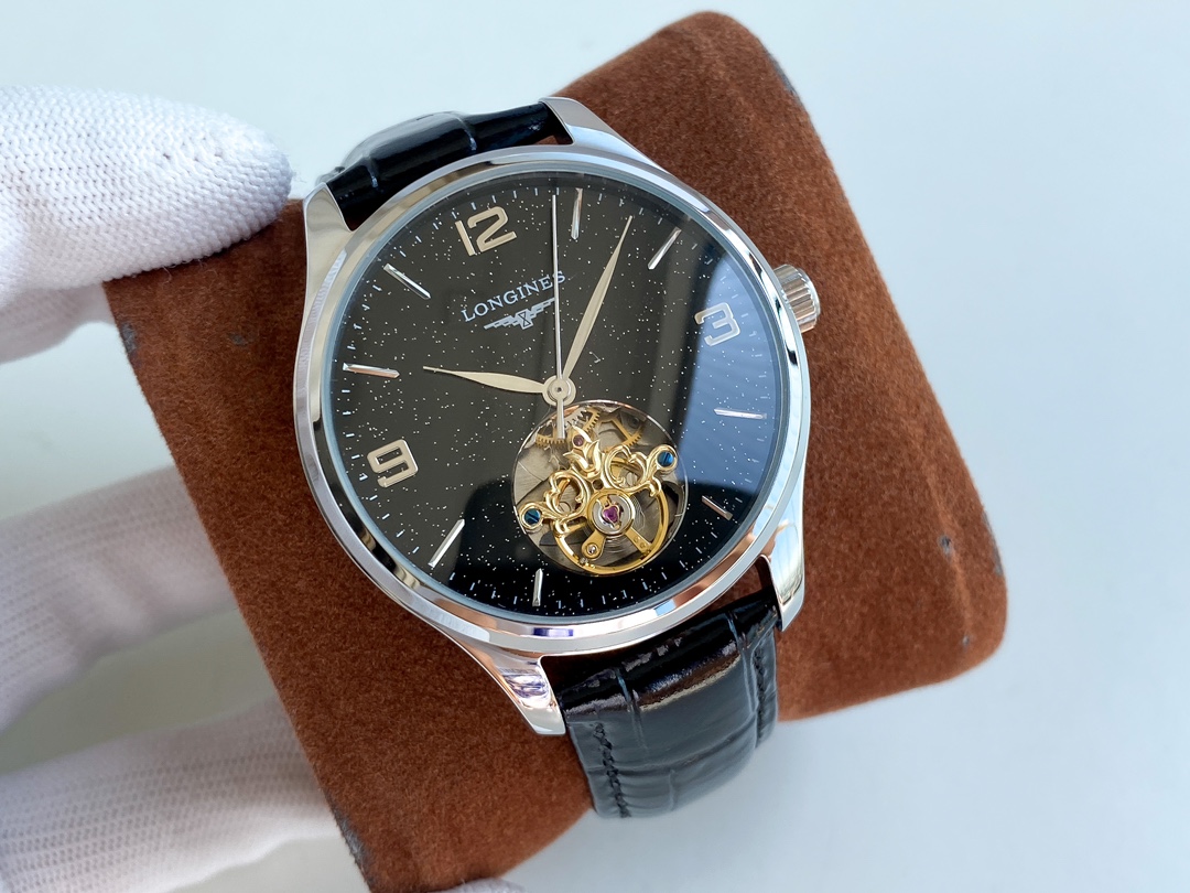 Longines Watch 42mm White / Rose Gold - watch0288 - Image 2