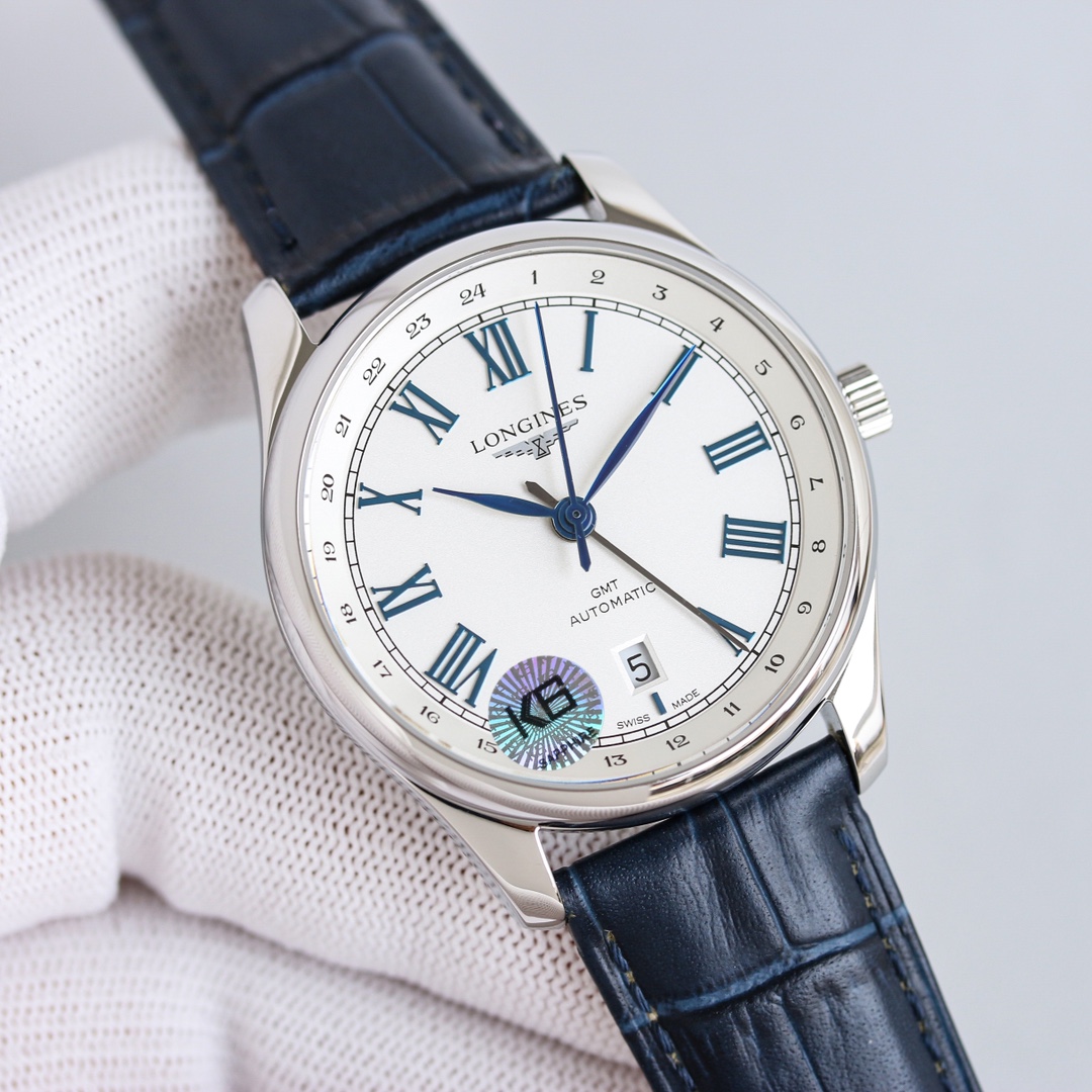 Longines Watch 40mm Black / White - watch0294 - Image 2