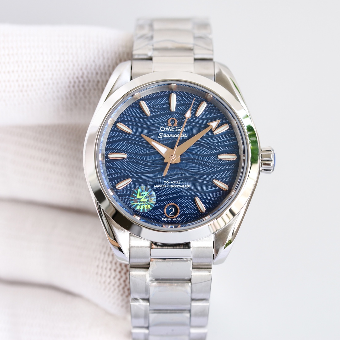 Omega Seamaster 34mm Rose Gold - watch0300 - Image 2
