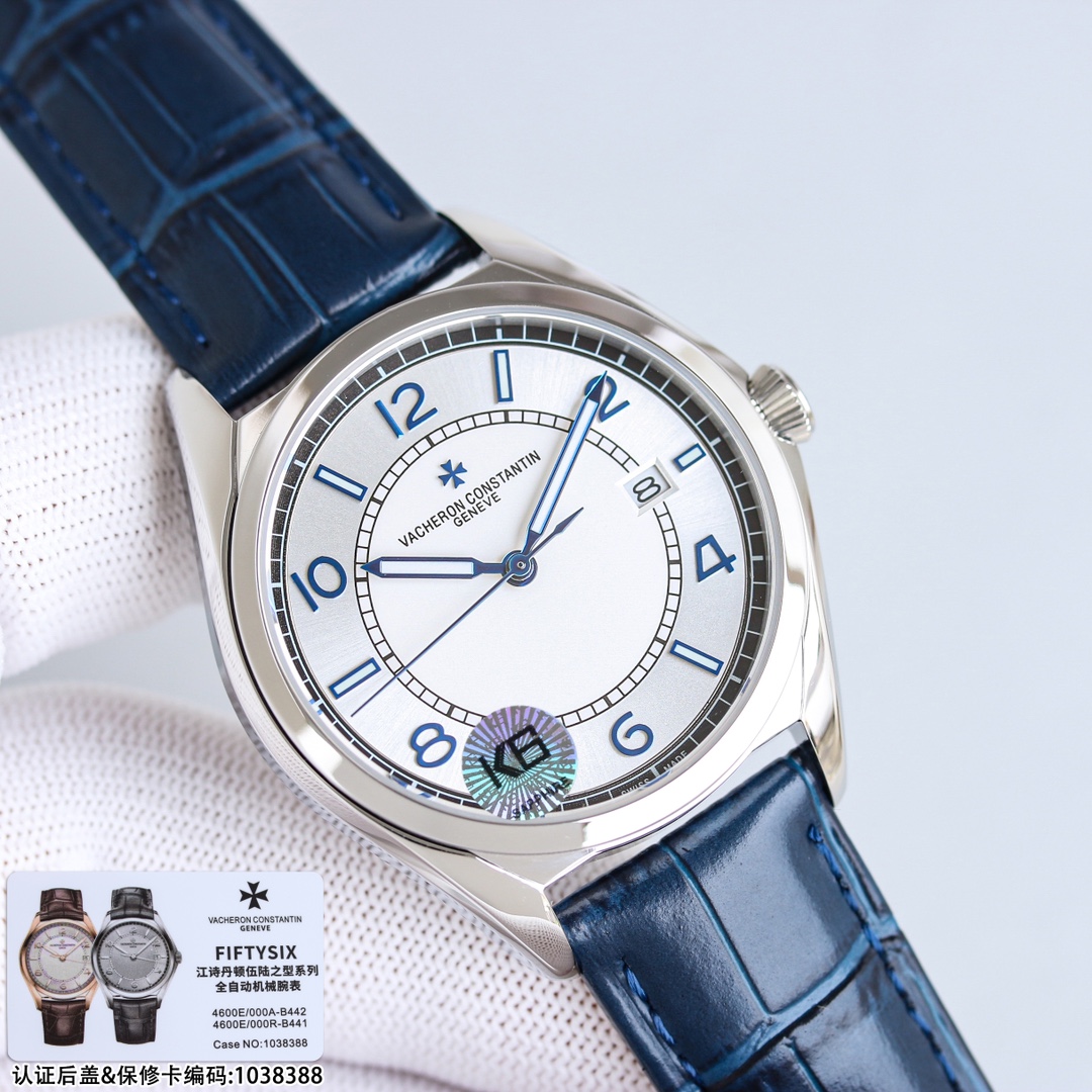 Vacheron Constantin Watch 40mm White / Gold - watch0302 - Image 2