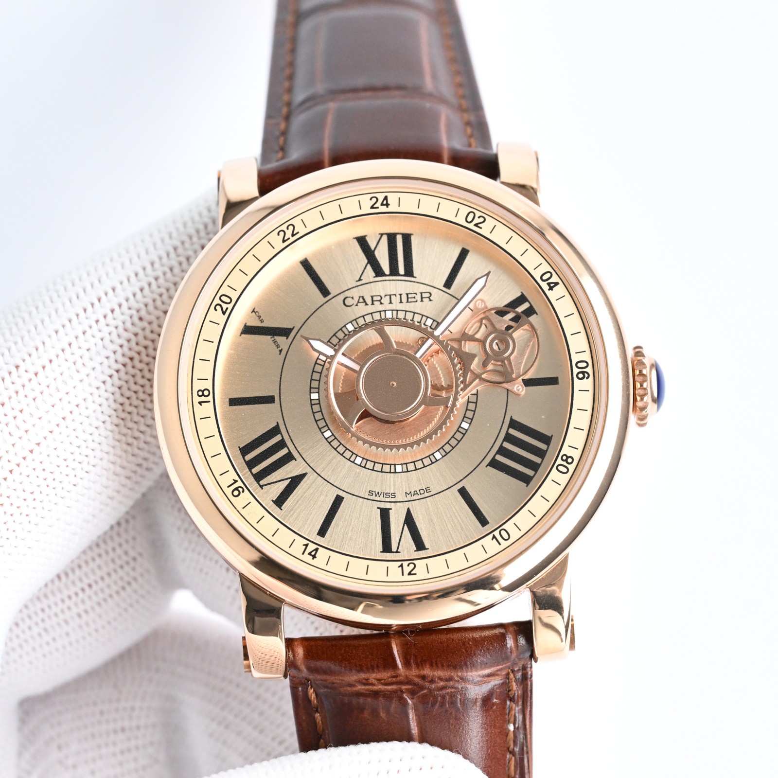 Cartier Watch 45mm Silver - watch0325 - Image 2