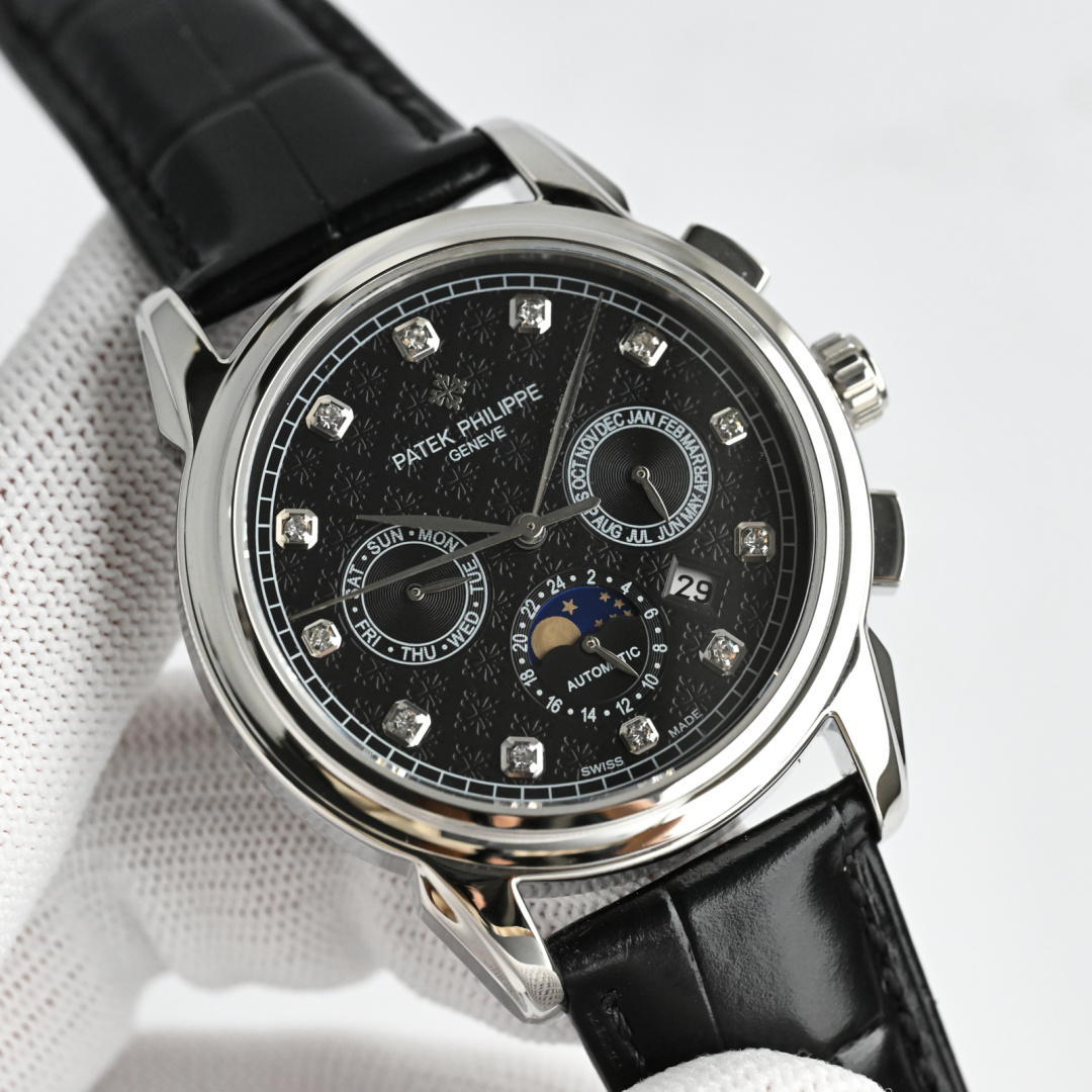 Patek Philippe Watch 42mm White / Gold - watch0329 - Image 2