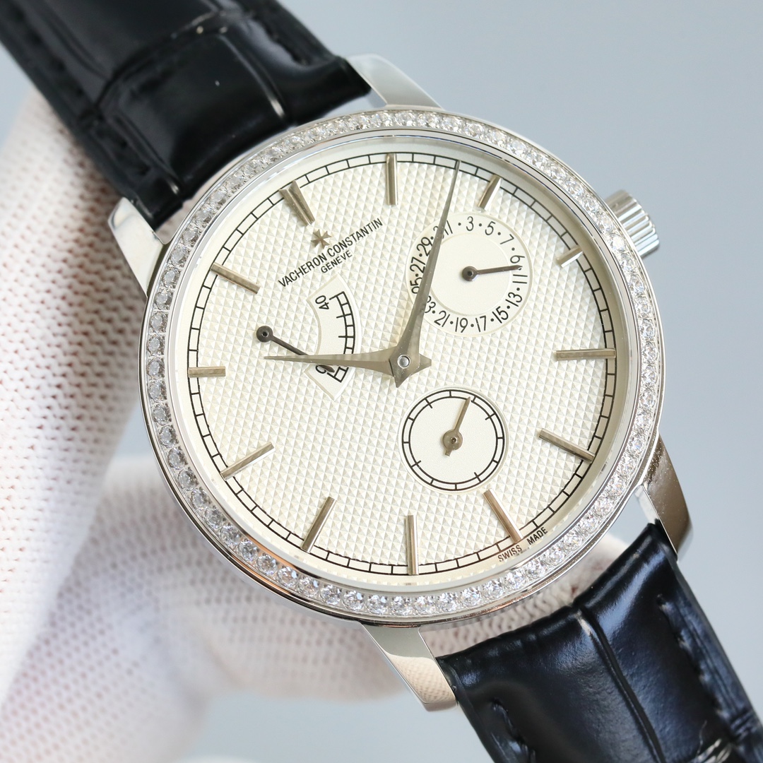 Vacheron Constantin Watch 41mm White / Gold - watch0357 - Image 2