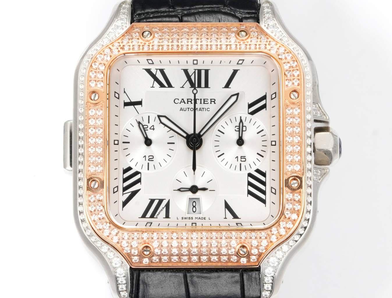 Cartier Santos 43.3mm - watch0369 - Image 2