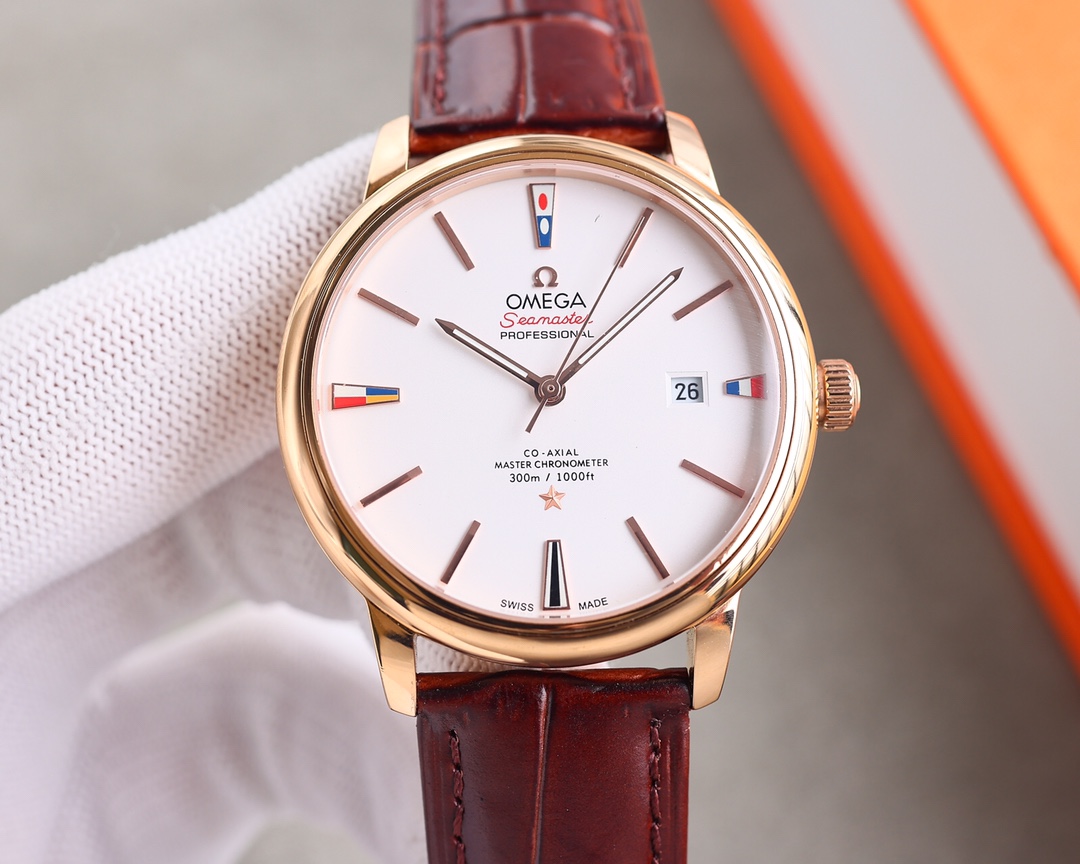 Omega De Ville 40mm Silver - watch0378 - Image 2