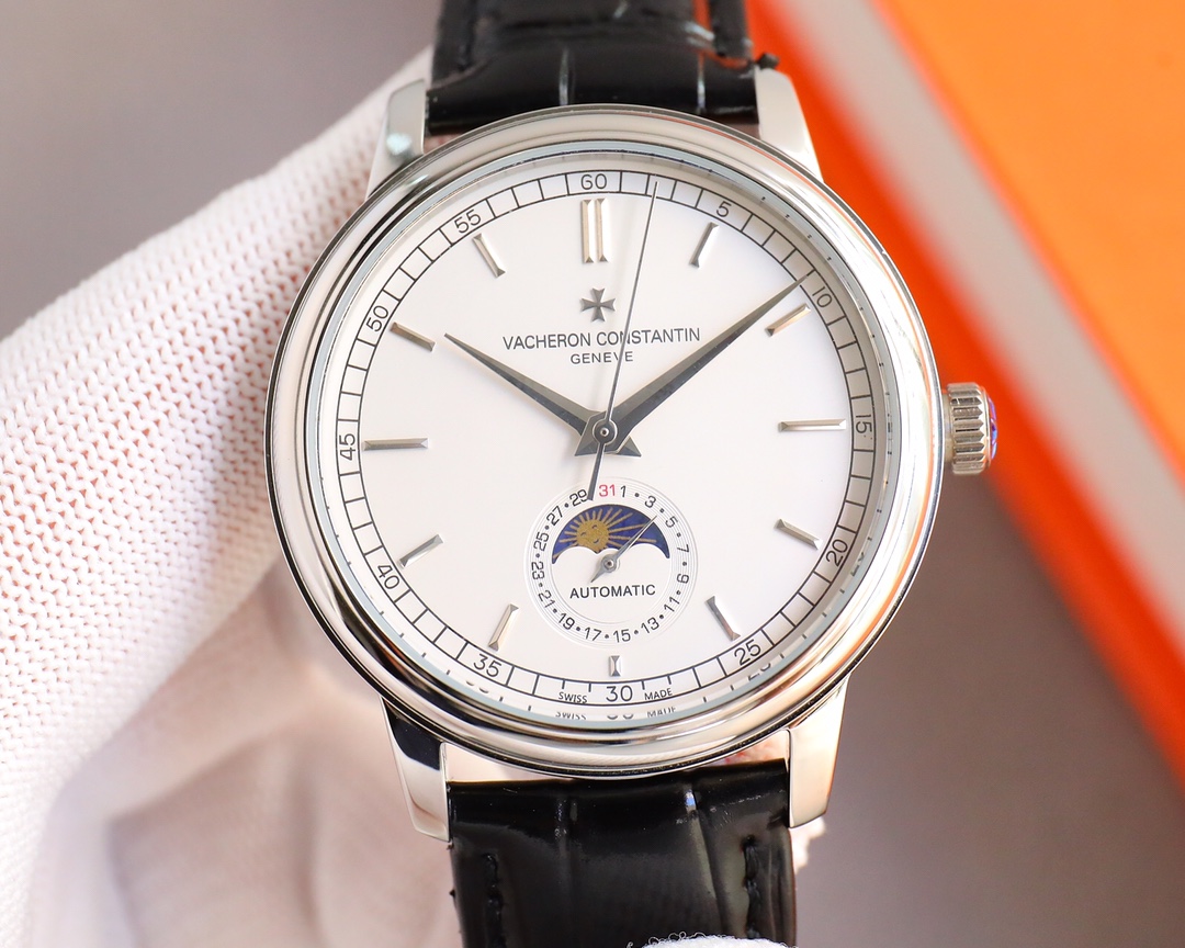 Vacheron Constantin Watch 40mm Silver - watch0382 - Image 2