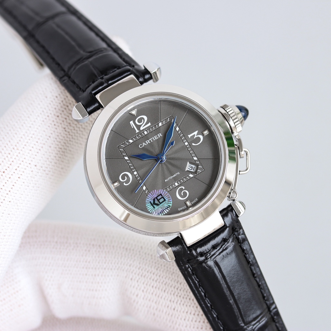 Cartier Watch 32mm White / Rose Gold - watch0400 - Image 2