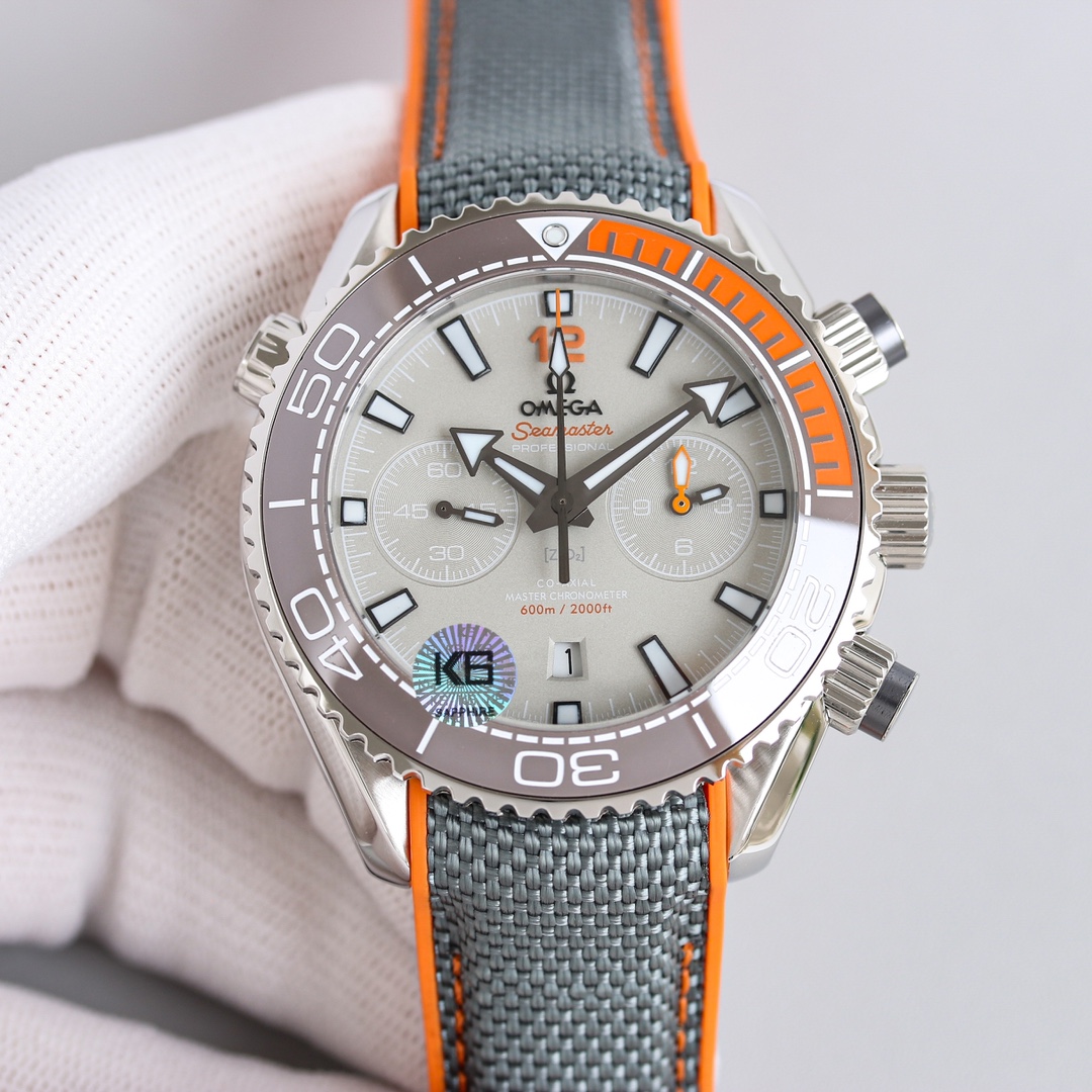 Omega Seamaster 45.5mm White / Rose Gold - watch0409 - Image 2
