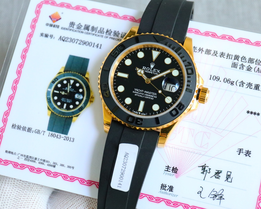 Rolex Yacht-Master 40mm Black - watch0412 - Image 2