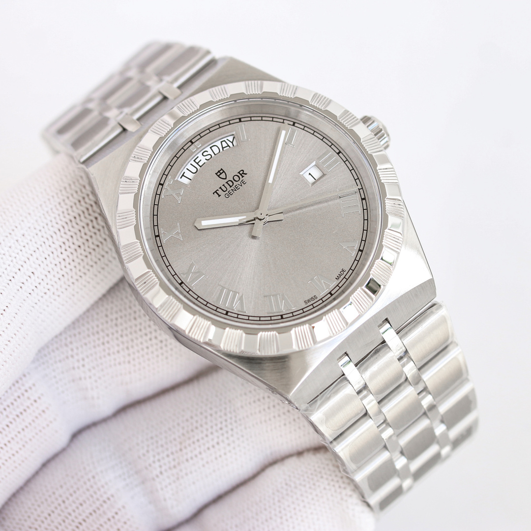 Tudor Watch 41mm White / Gold - watch0430 - Image 2