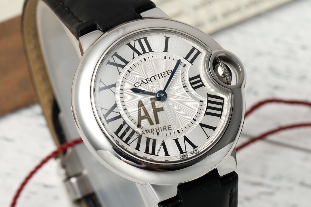 Cartier Ballon Bleu 33mm Silver - watch0434 - Image 2