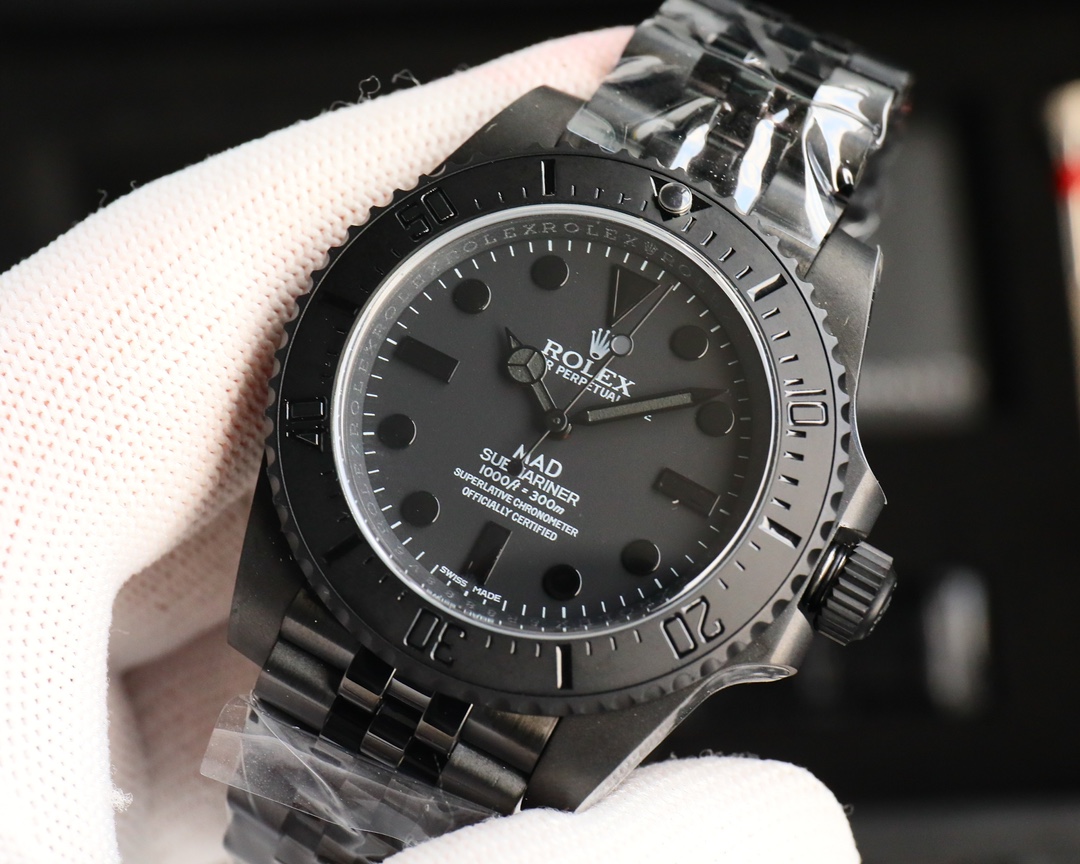 Rolex Submariner 40mm Black - watch0456 - Image 2