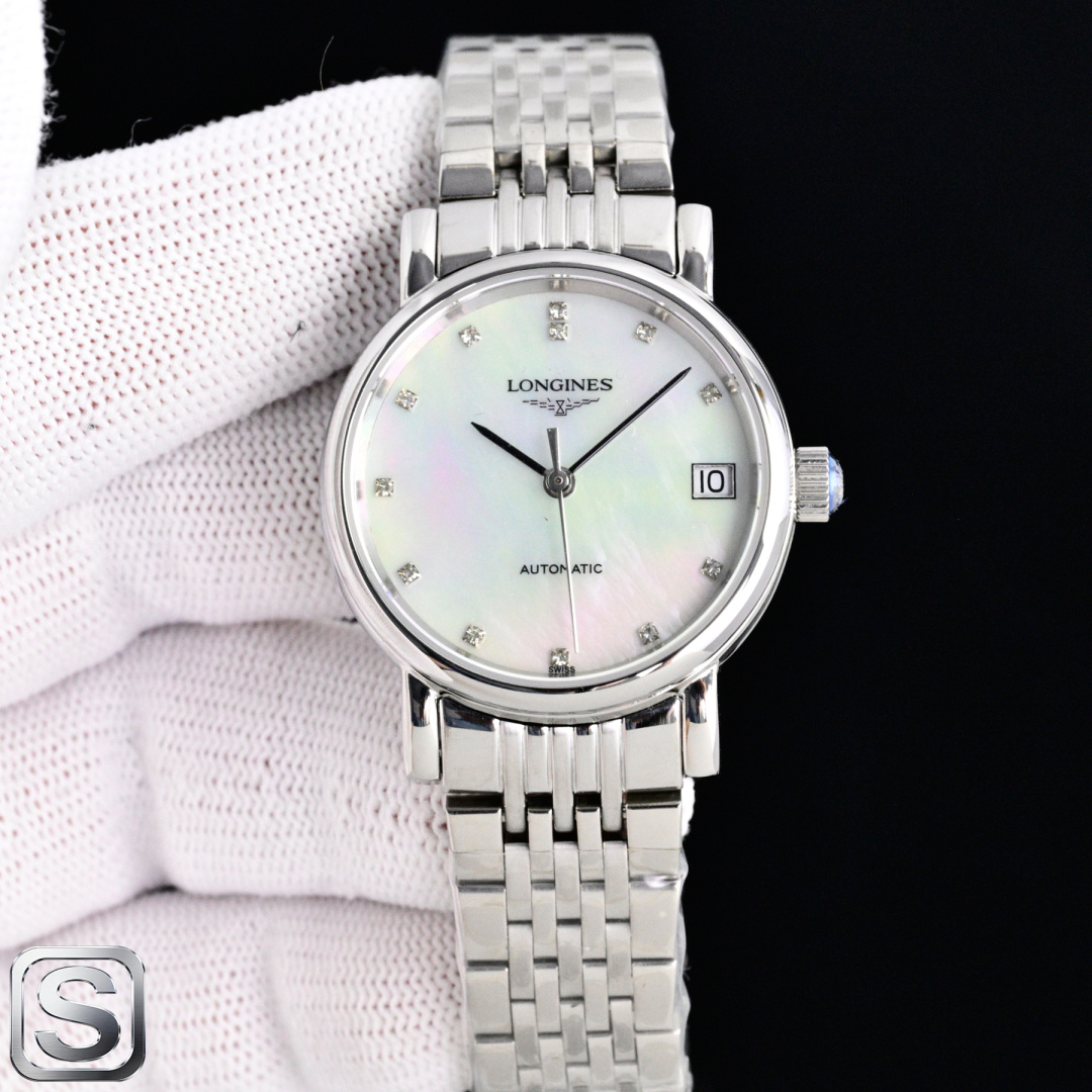 Longines Watch 29mm White / Silver - watch0464 - Image 2