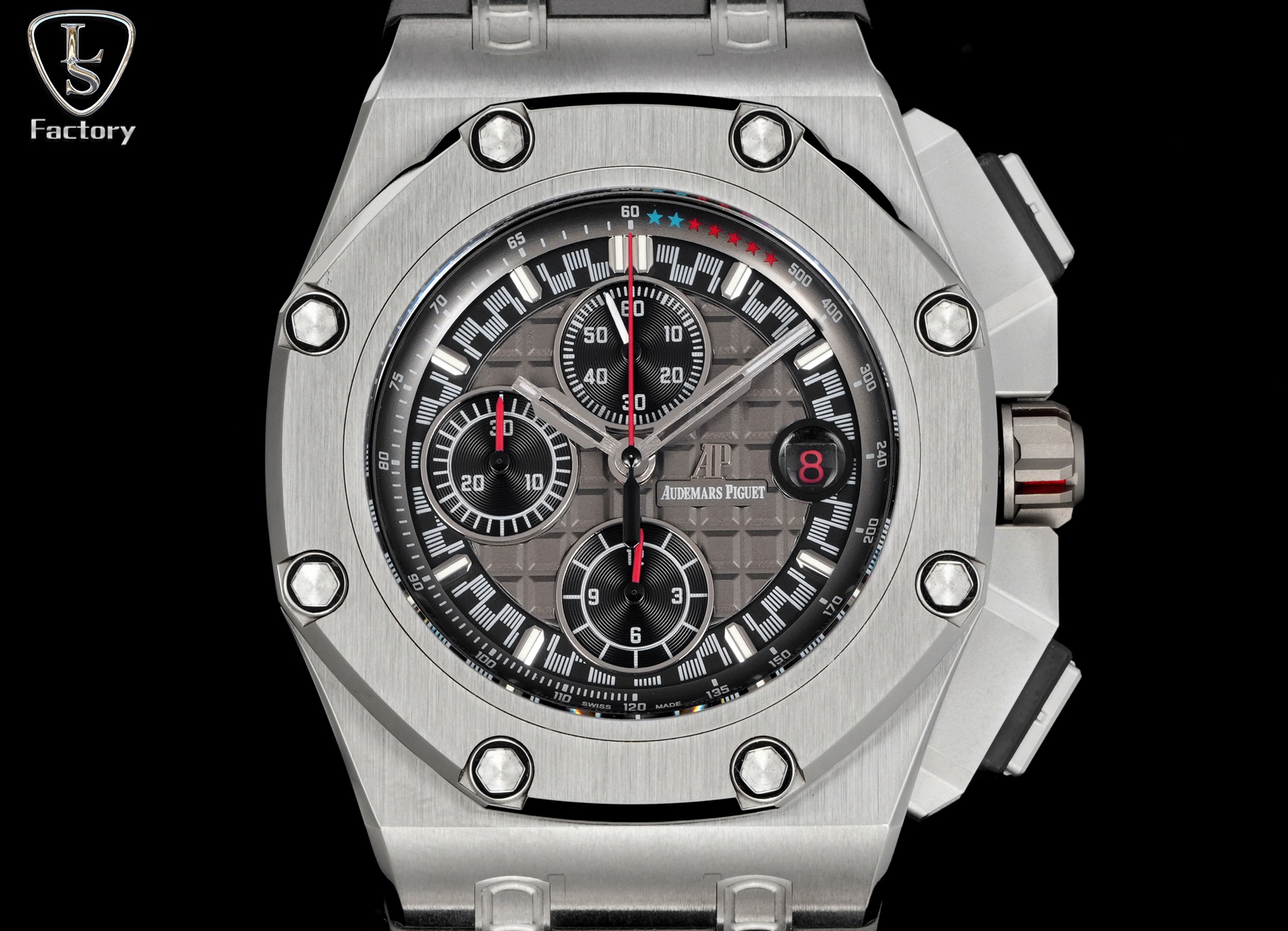 Audemars Piguet Royal Oak 44mm Silver - watch0467 - Image 2