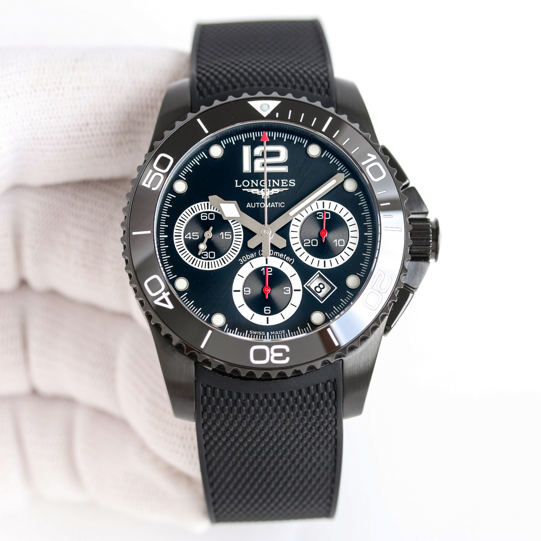 Longines Conquest Black / Blue - watch0474 - Image 2
