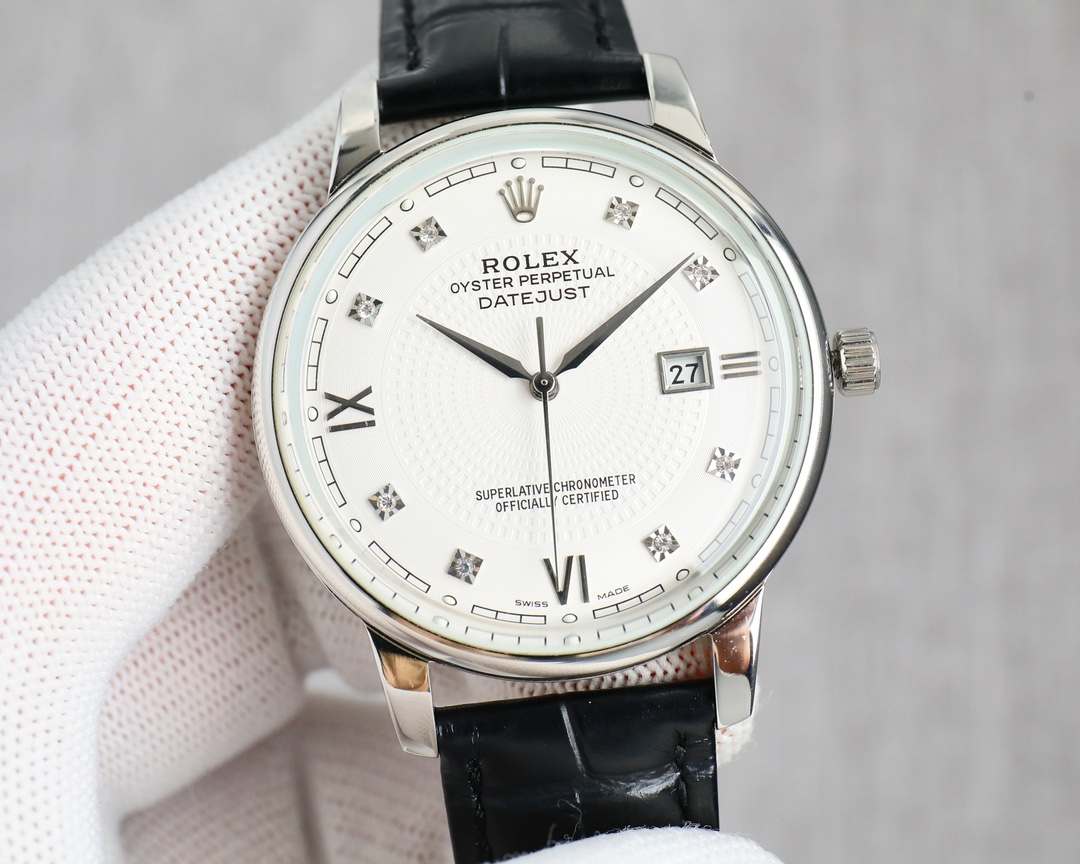 Rolex Watch 42mm White - watch0481 - Image 2