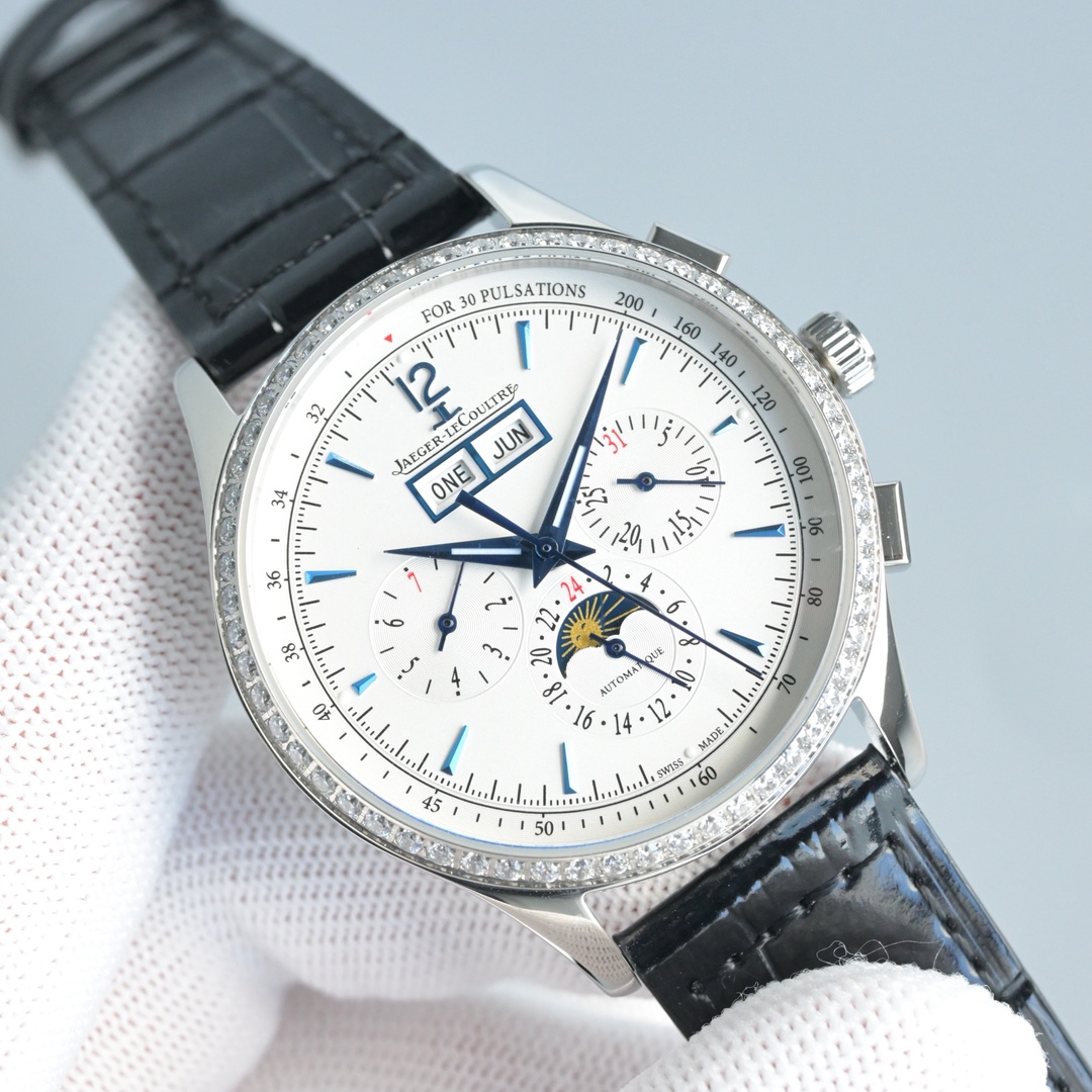 Jaeger-LeCoultre Watch 40mm Rose Gold / Silver - watch0523 - Image 2