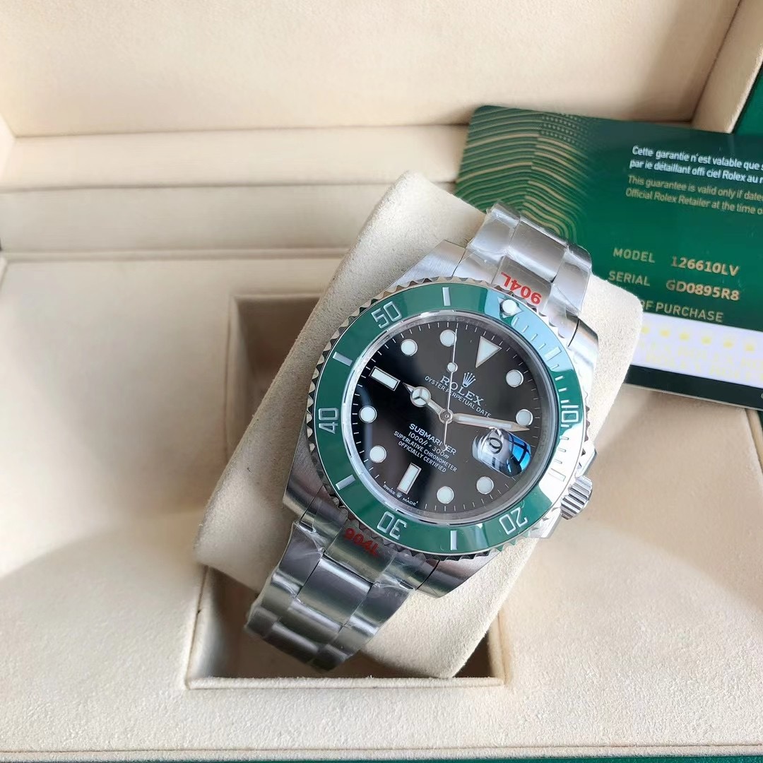 Rolex Submariner White - watch0533 - Image 2