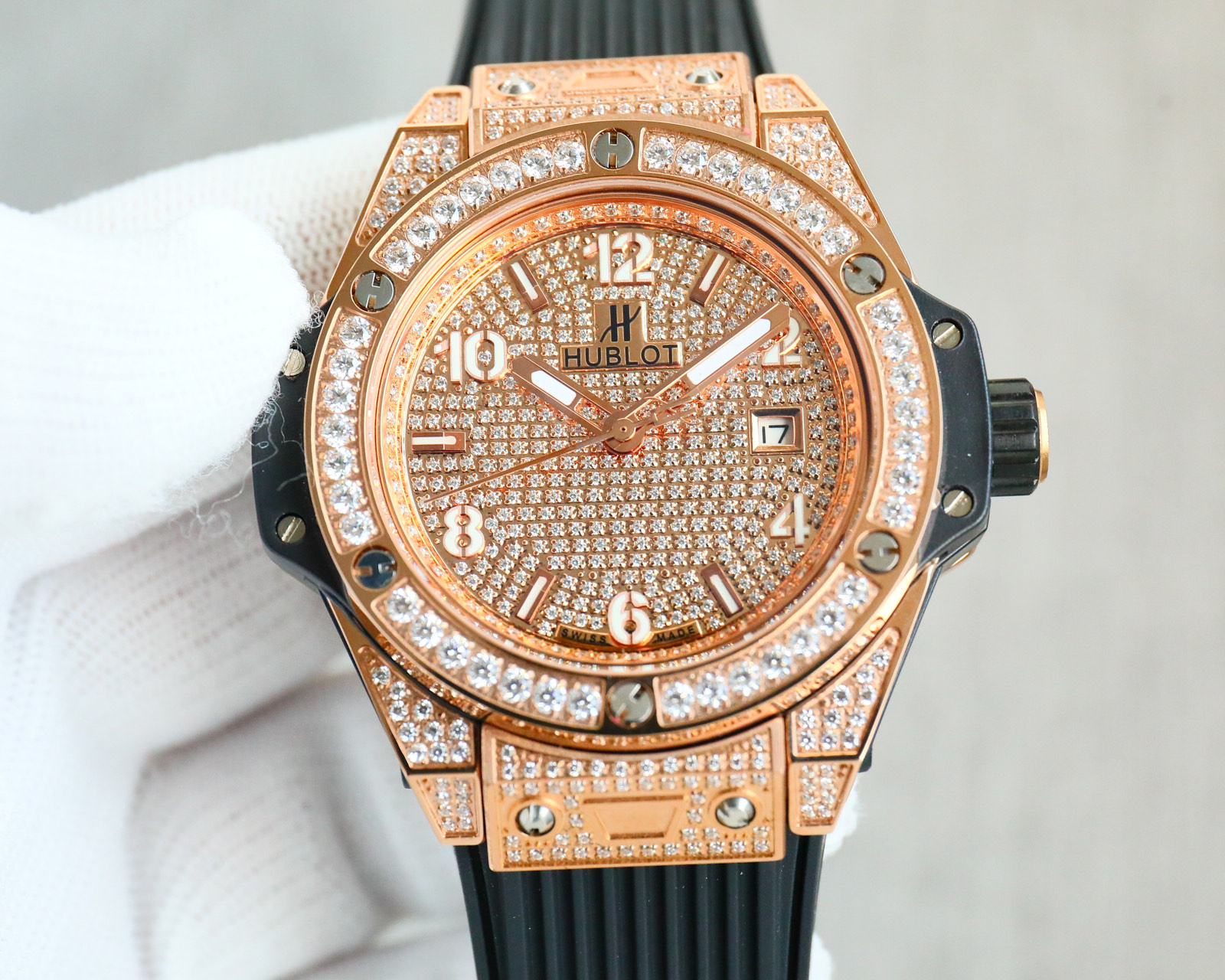 Hublot Big Bang 43mm White / Silver - watch0544 - Image 2