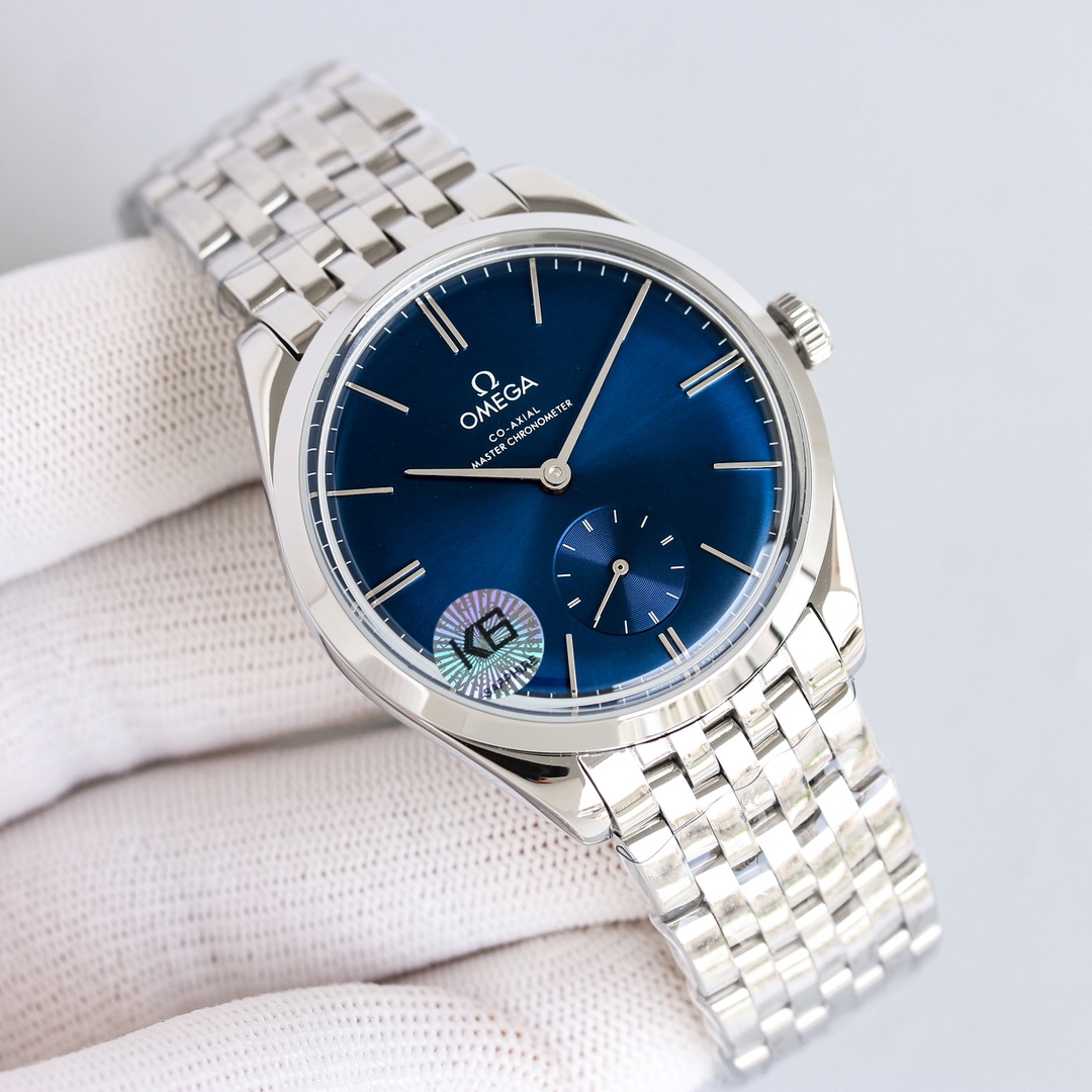 Classic Watch 40mm Blue / Rose Gold - watch0549 - Image 2
