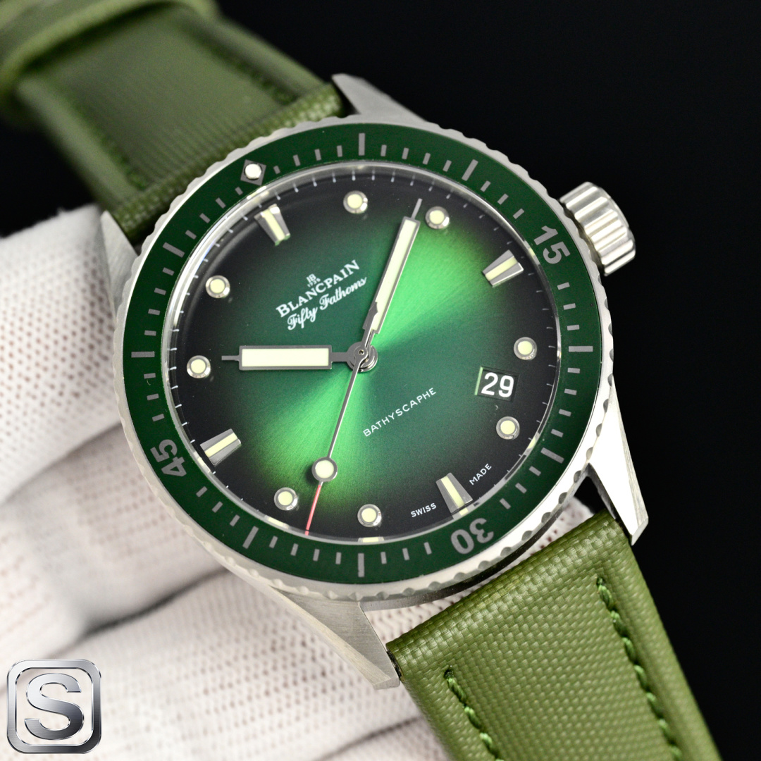 Blancpain Watch Gray - watch0568 - Image 2