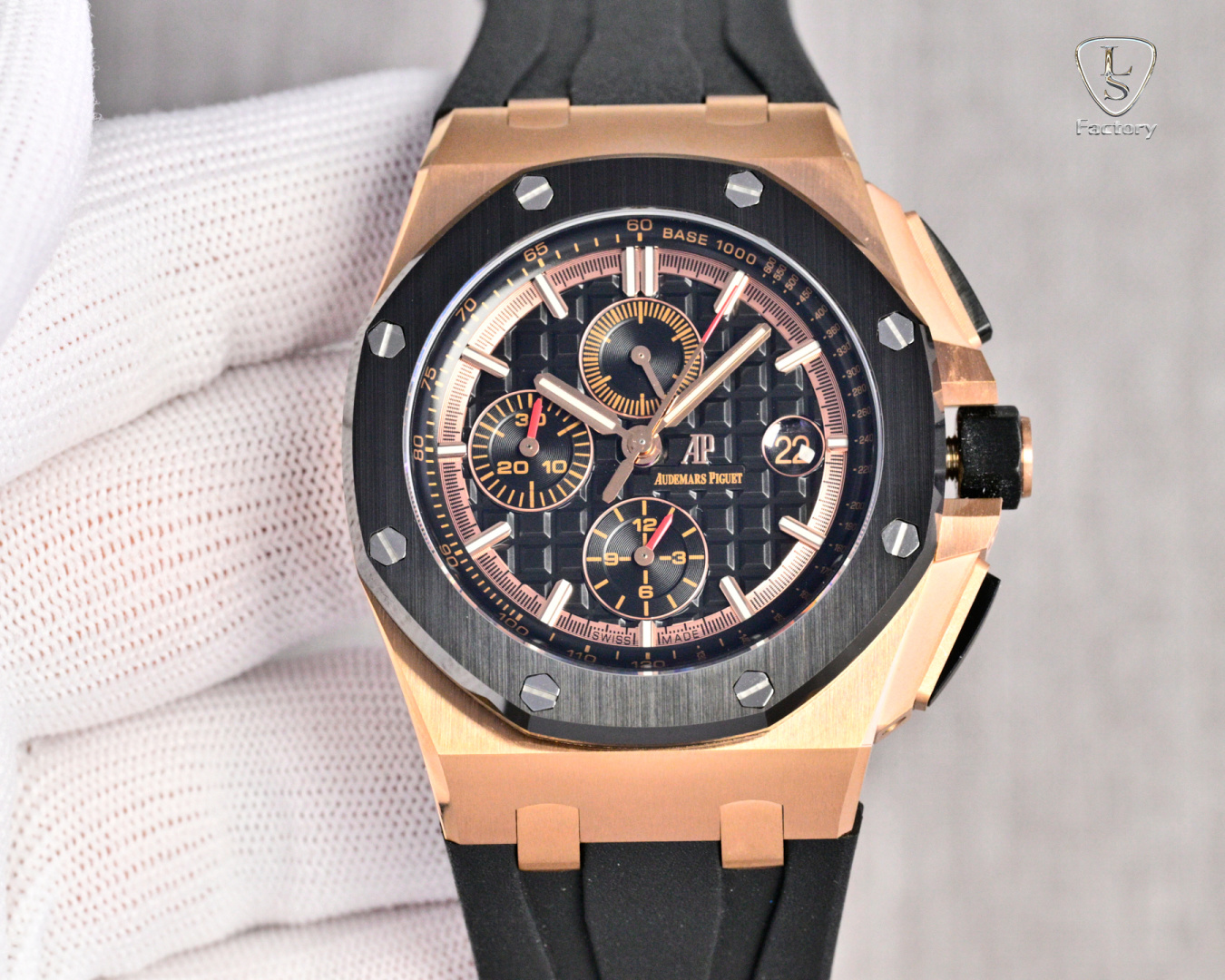 Audemars Piguet Royal Oak Black / Blue - watch0576 - Image 2