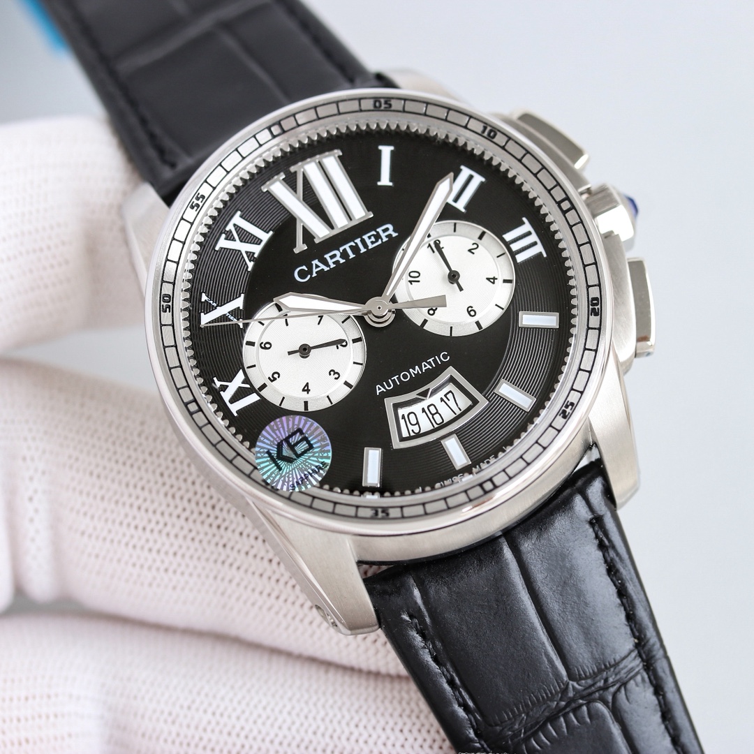 Cartier Watch Gold / Silver - watch0579 - Image 2