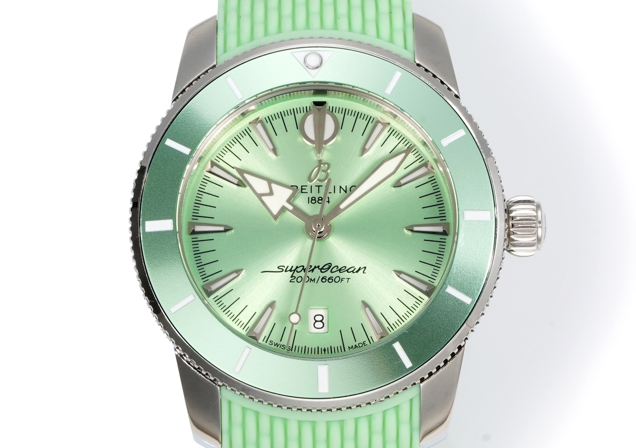 Breitling Watch Silver - watch0580 - Image 2