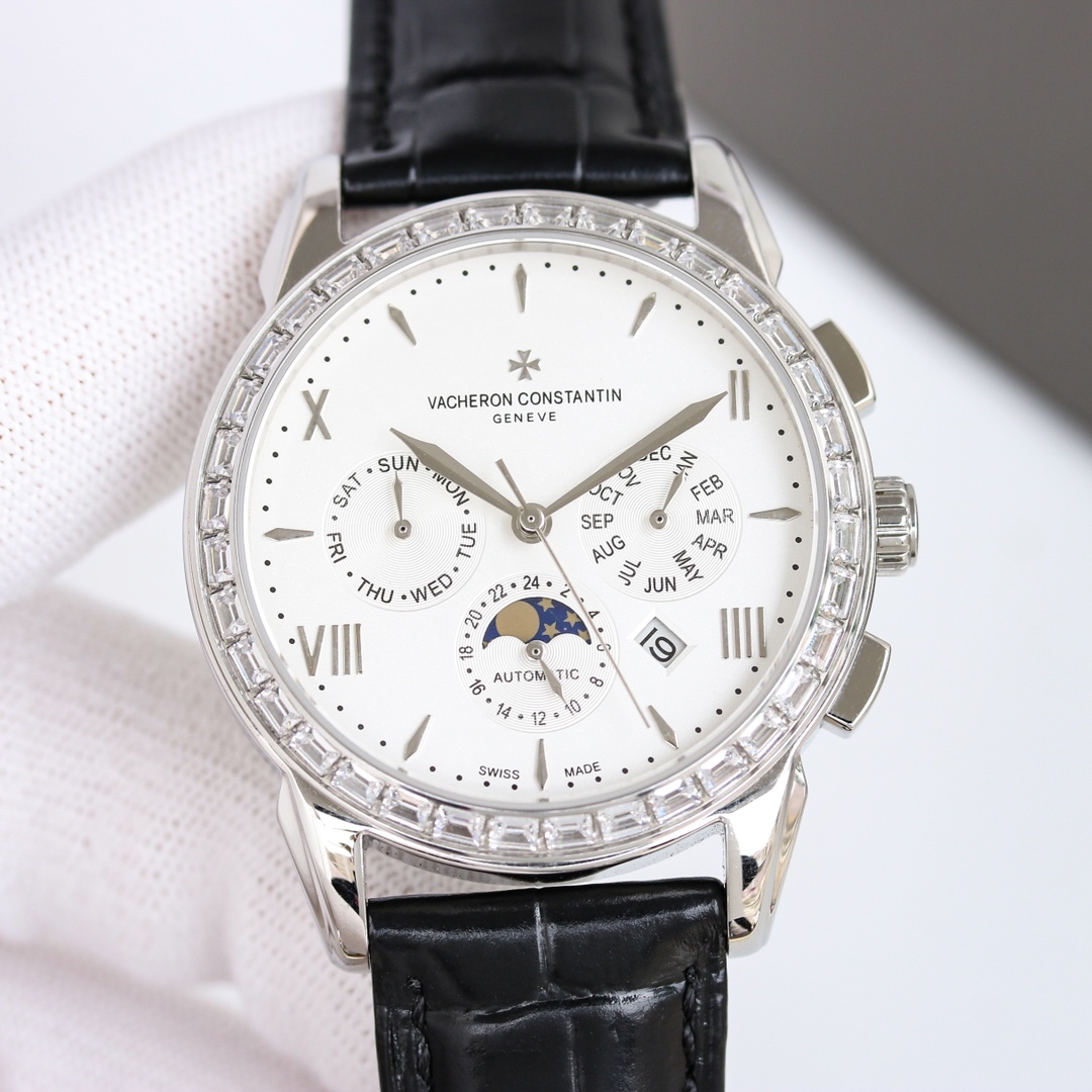 Vacheron Constantin Watch White / Gold - watch0593 - Image 2