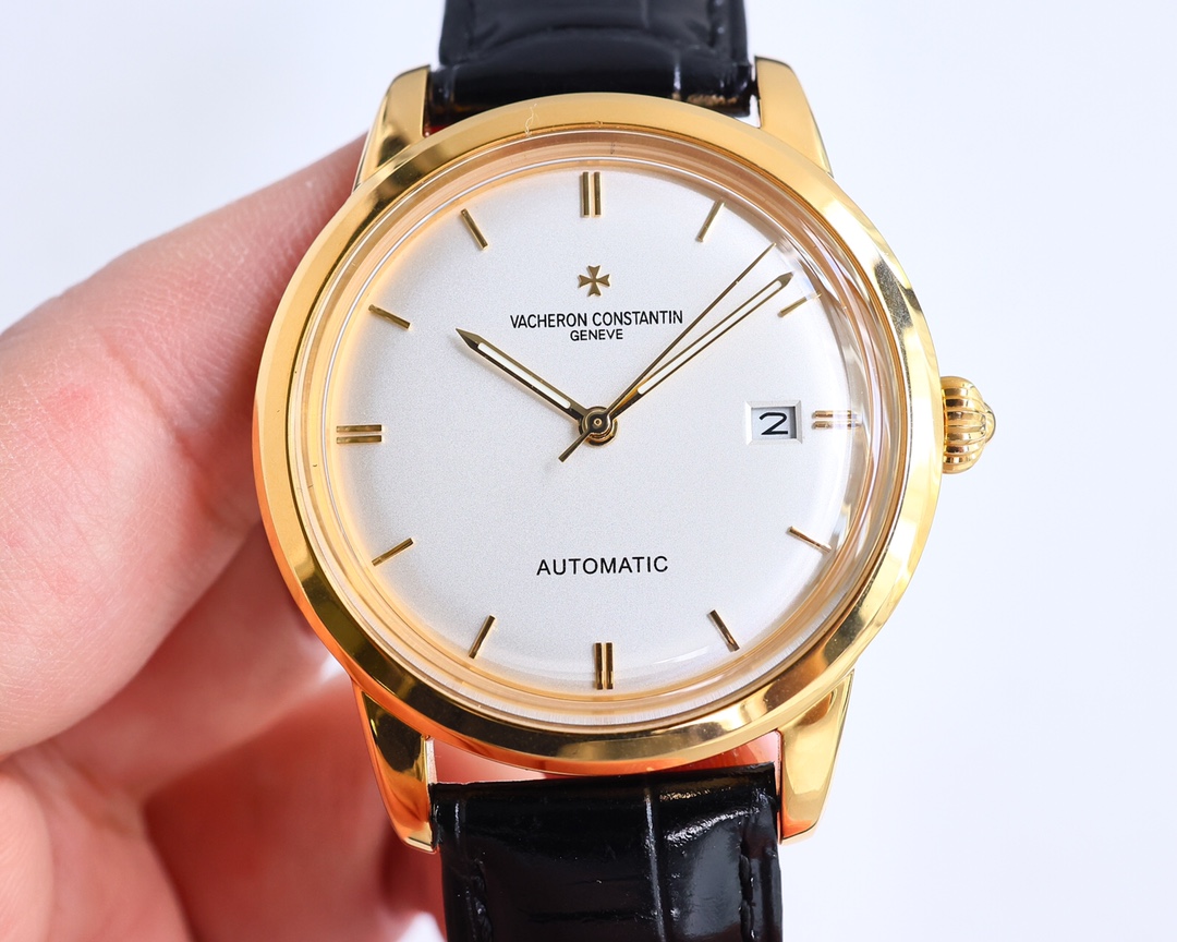 Vacheron Constantin Watch 40mm White / Gold - watch0595 - Image 2