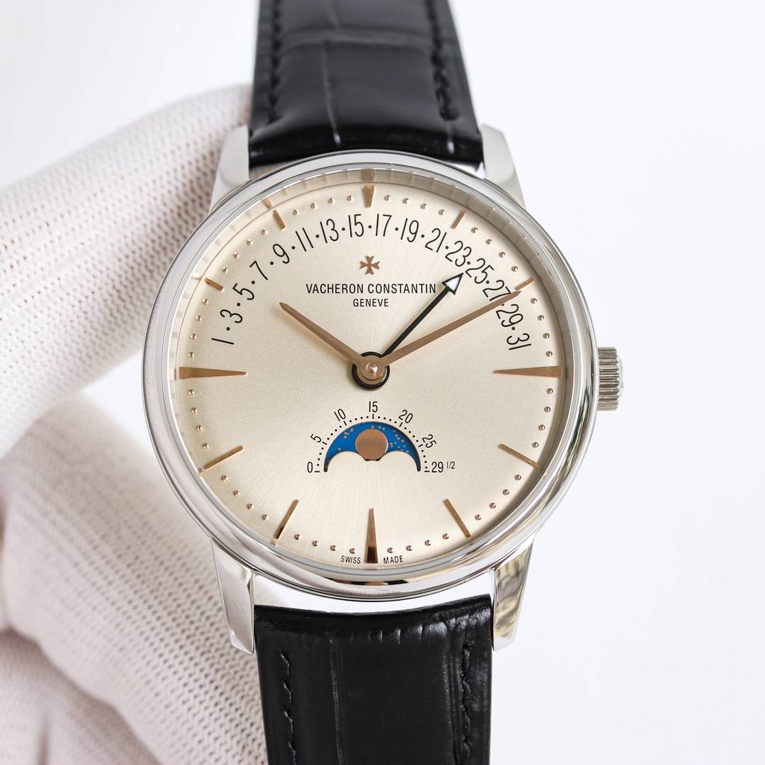 Vacheron Constantin Overseas 41mm White / Gold - watch0618 - Image 2